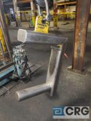 C style spool steel lifting clamp, 8000 lb capacity