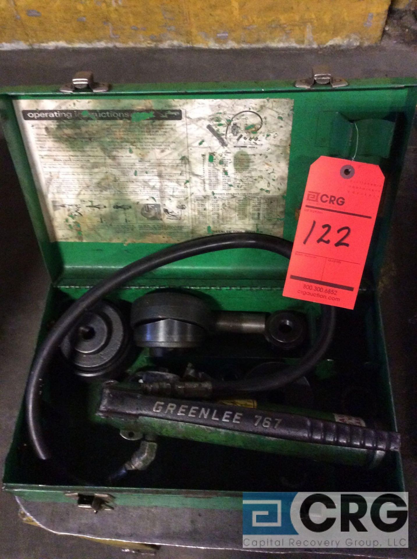 Greenlee 767 knockout punch set