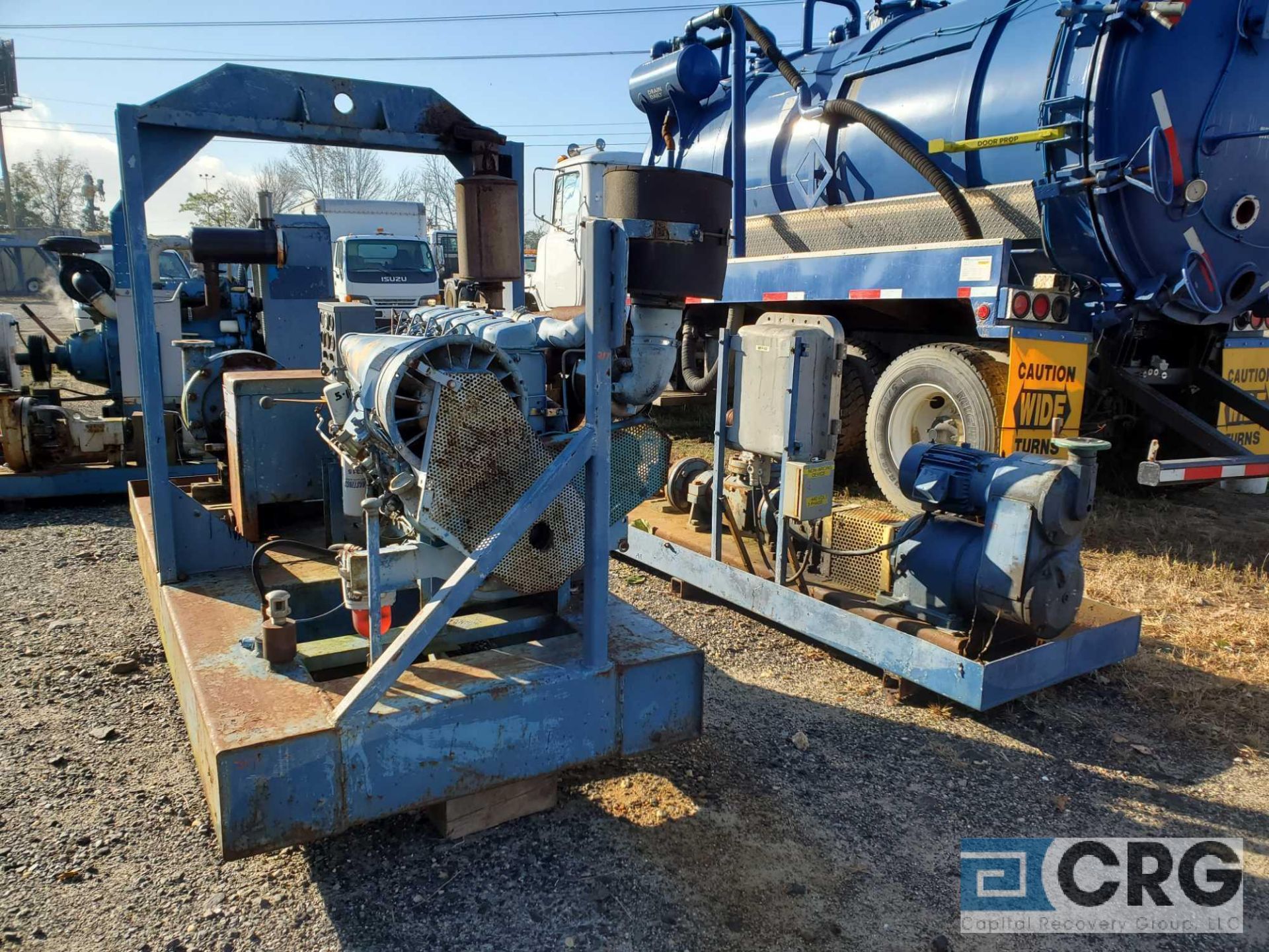 1999 Pressure Pump, homemade, not running, with Deutz X0ZXL06 150 hp. Engine, and Mission Magnum 2x3 - Image 2 of 12