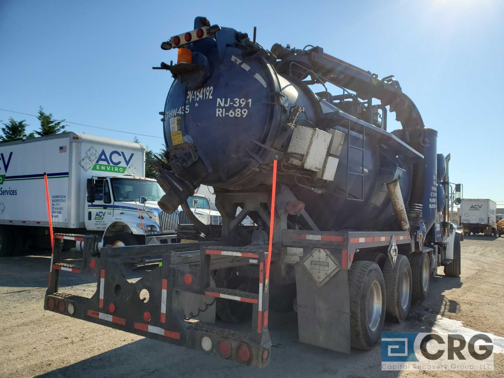 1999 Sterling L951 tag axle Turbo Vac Truck, 73,000 GVWR, with 3,000 gal. capacity Presvac carbon - Image 4 of 13