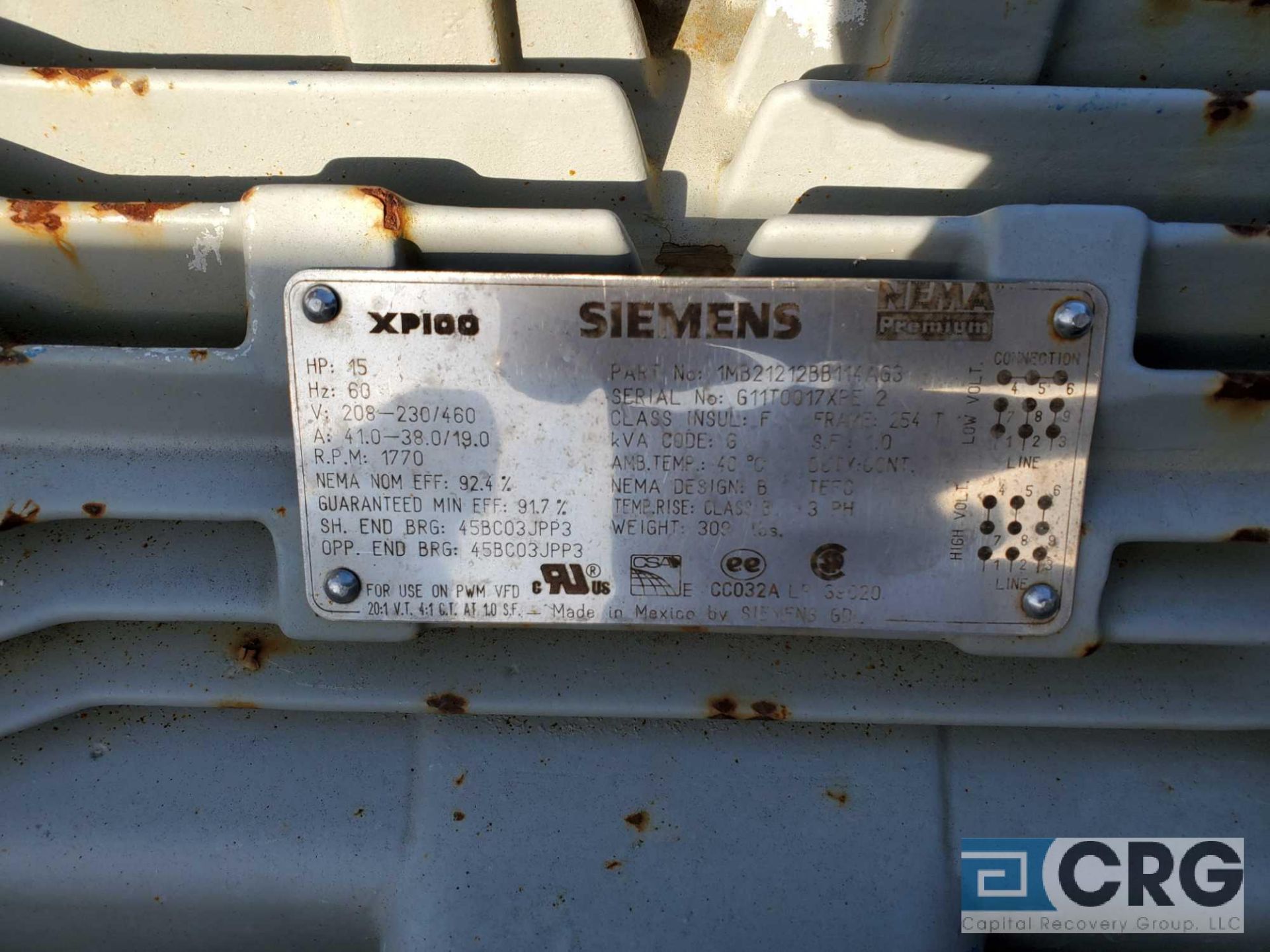 1991 Alfa Laval NX418 Centrifuge Unit, 3,000 GVWR, 480/3ph motors, VIN# 5015887 [located at 2527 - Image 4 of 6