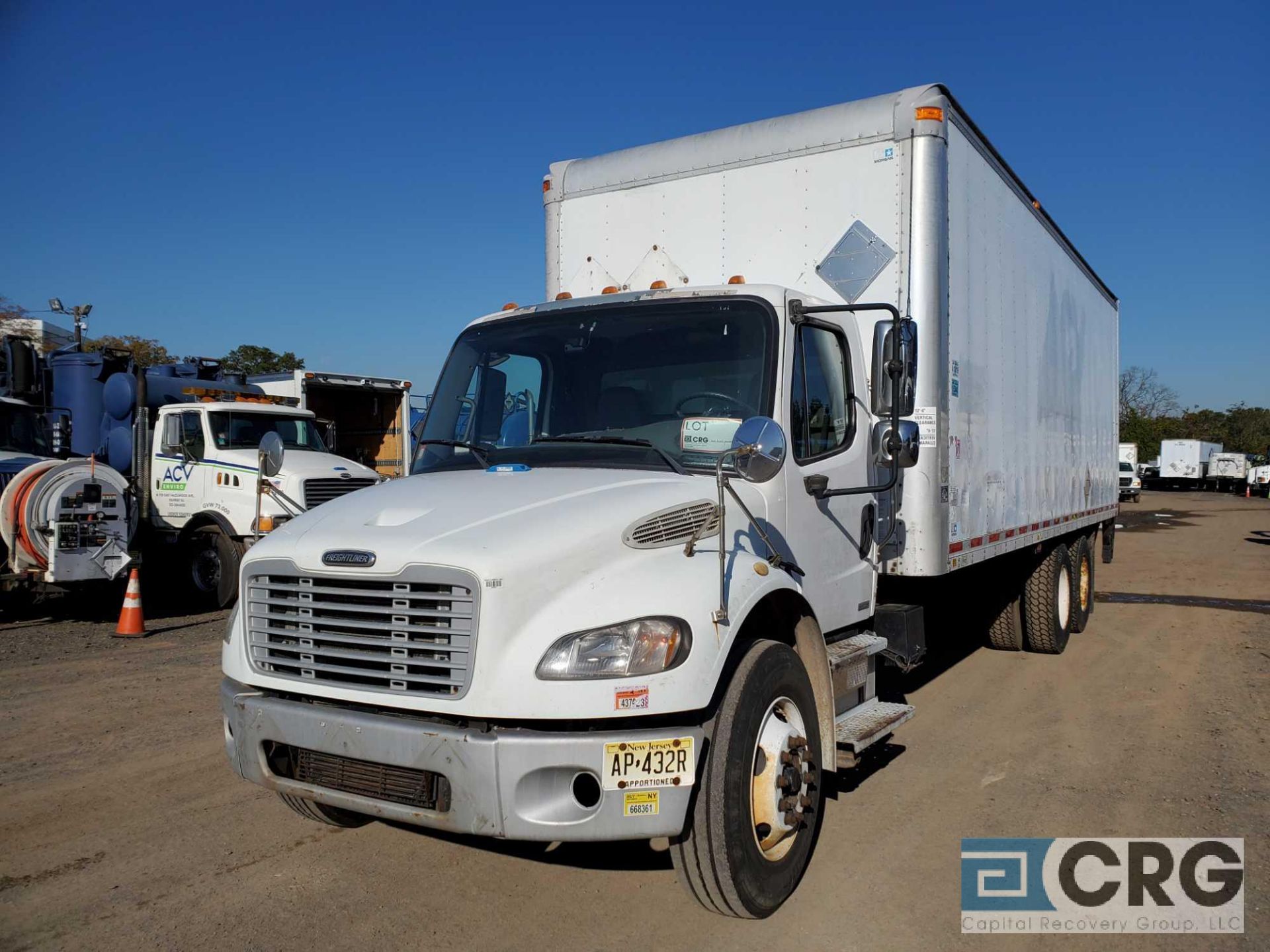 2006 Freightliner M2106 Box Truck w/ lift gate, 52,000 GVWR, 17,389 hours, with 26' Morgan