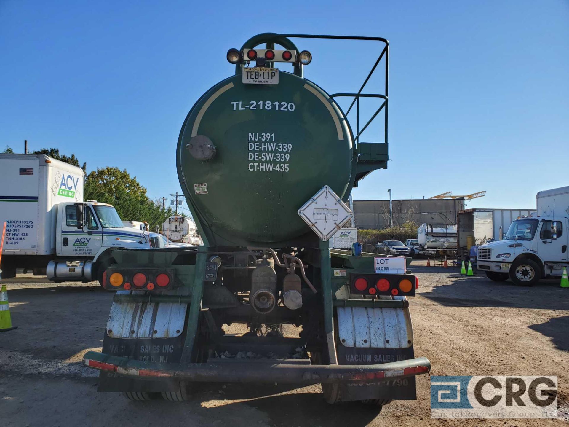 2007 Presvac T/A carbon steel vacuum trailer - Image 3 of 7