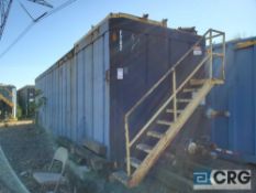 1994 Adams Frac Tank, single wall, 21,000 gal. capacity, flat roof with handrails and toeboards,