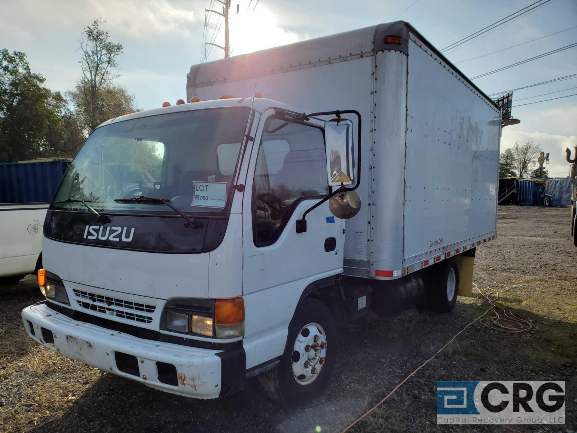 2000 Isuzu NPR Box Truck, 14,250 GVWR, 16' Morgan Box, with MultiQuip GA-GHE Generator, and