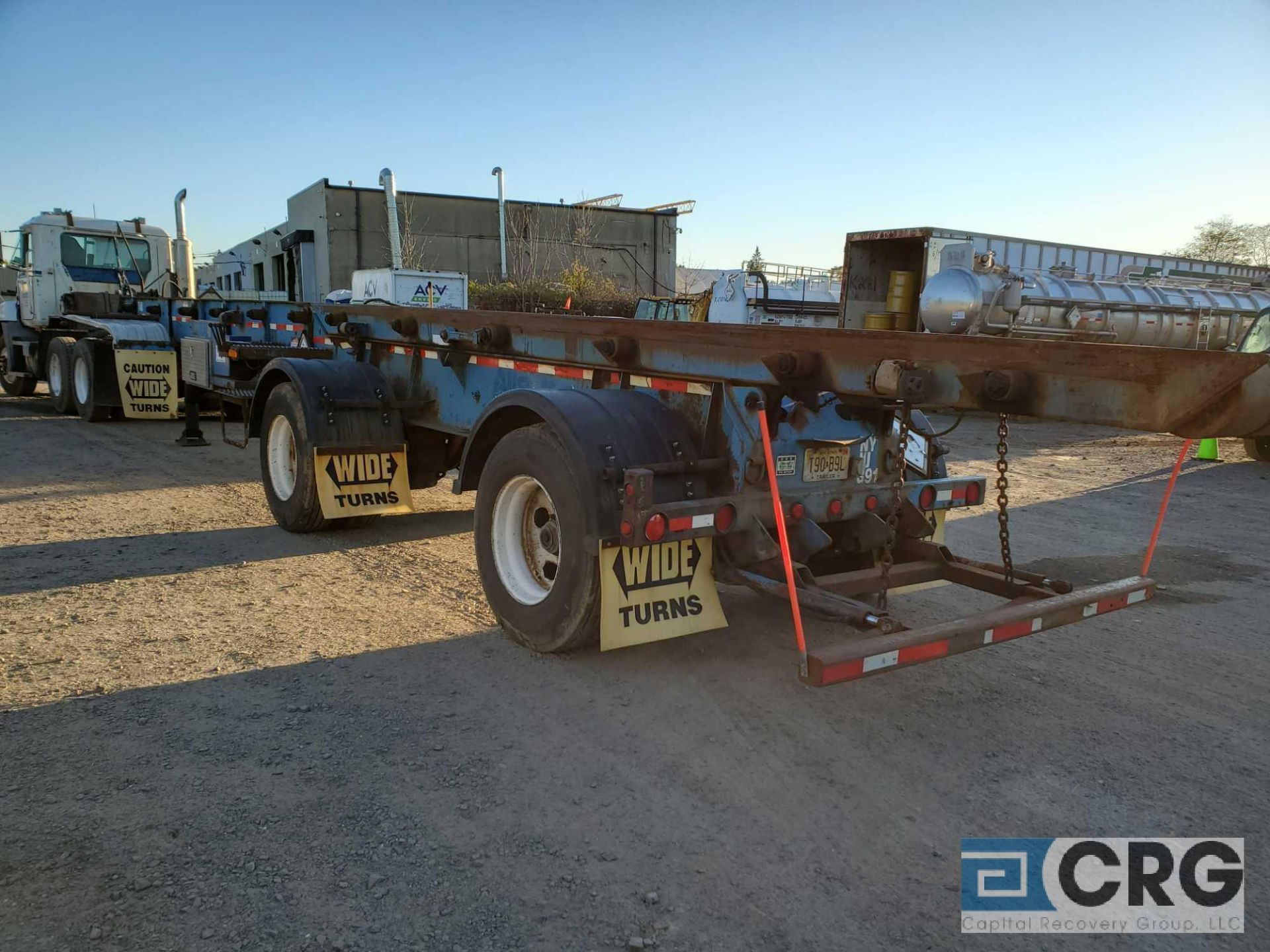 1998 Benlee TATBF49 Double Roll Off Trailer, VIN# 1B9D14925WE182159 [located at 928 E Hazelwood Ave, - Image 2 of 6