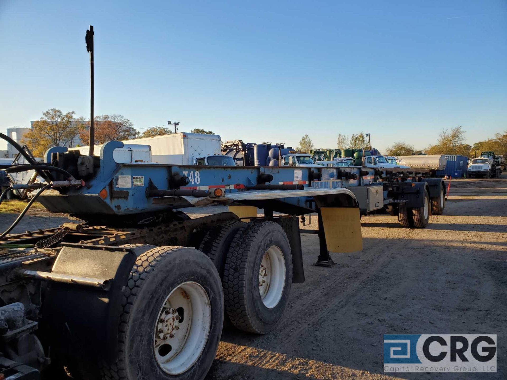 1998 Benlee TATBF49 Double Roll Off Trailer, VIN# 1B9D14925WE182159 [located at 928 E Hazelwood Ave,