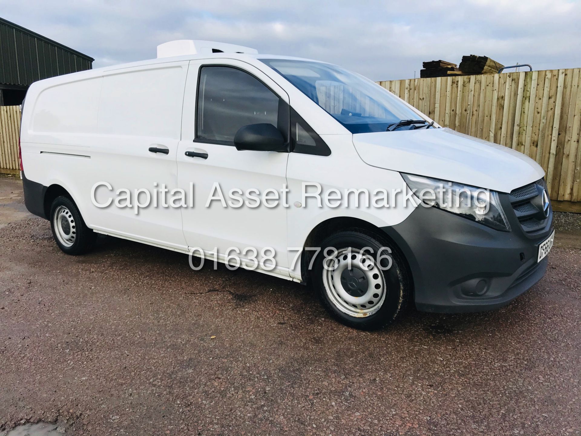 MERCEDES BENZ VITO 114CDI BLUETEC FRIDGE / FREEZER XLWB (2017 MODEL) 1 OWNER FSH *EURO 6 - NEW SHAPE - Image 2 of 20