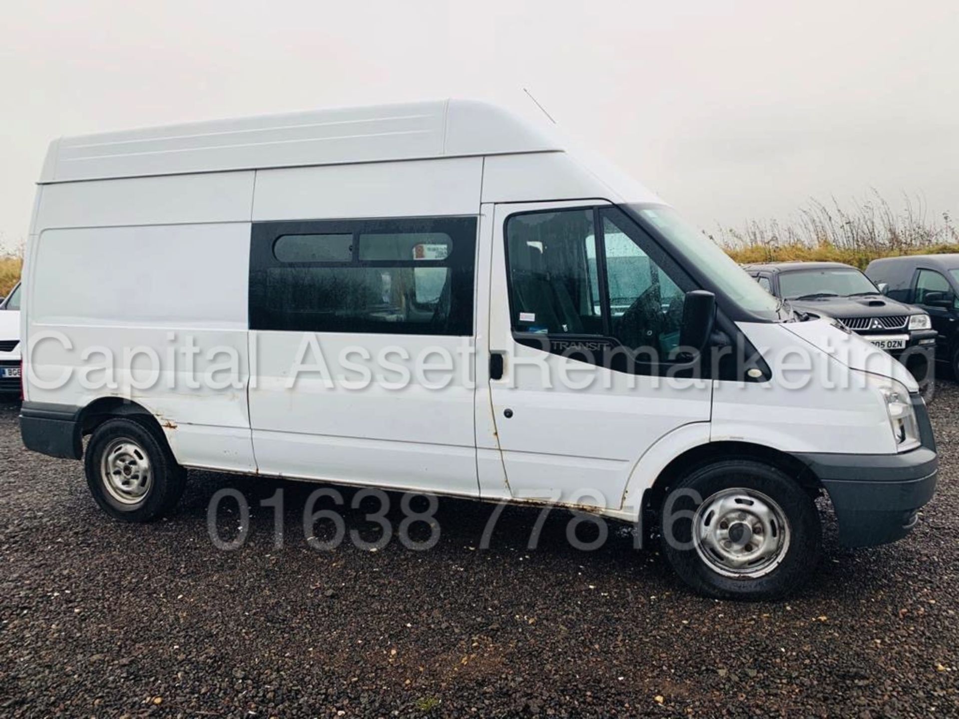 FORD TRANSIT T350 *LWB-MESSING UNIT* (61 REG) '2.4 TDCI -6 SPEED' *61,000 MILES* (1 OWNER) *NO VAT* - Image 2 of 13