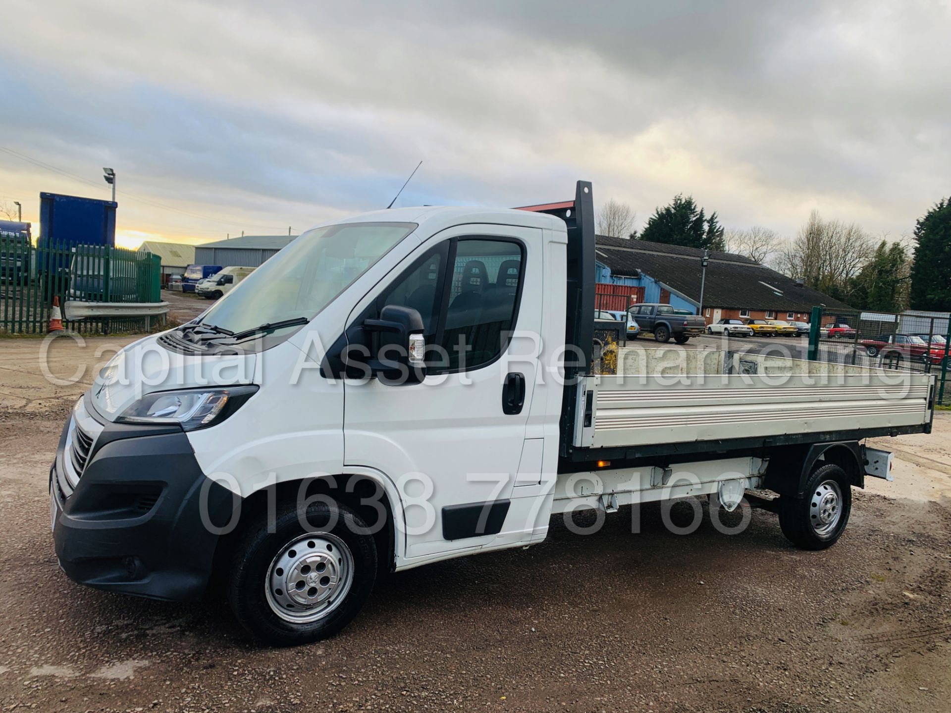 (On Sale) PEUGEOT BOXER *LWB -DROPSIDE* (66 REG - EURO 6 MODEL) '2.0 HDI - 6 SPEED' *ONLY 45K MILES* - Image 8 of 35