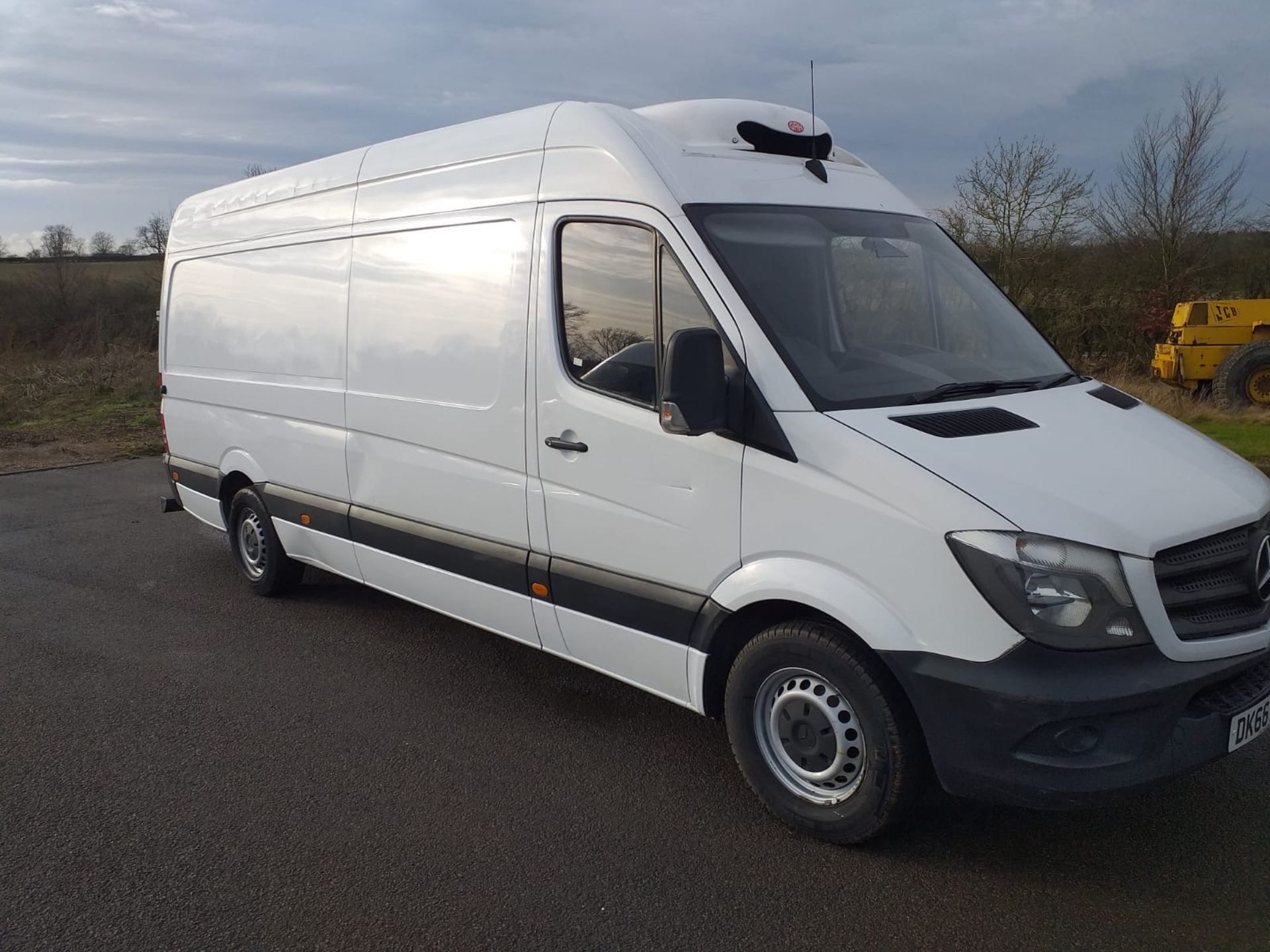 MERCEDES SPRINTER 313CDI "LWB" FRIDGE FREEZER VAN - EURO 6 - ULEZ COMPLIANT - 66 REG - LOOK!!! - Image 2 of 11