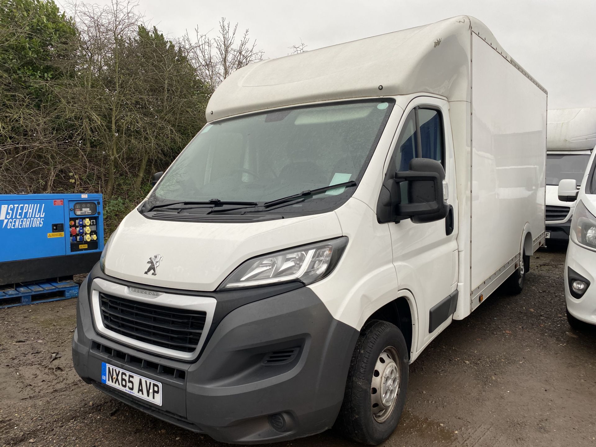 (ON SALE) PEUGEOT BOXER 2.2HDI "130"BHP LWB LOW LOADER LUTON BOX VAN (65 REG( ONLY 77K MILES! - Image 2 of 13