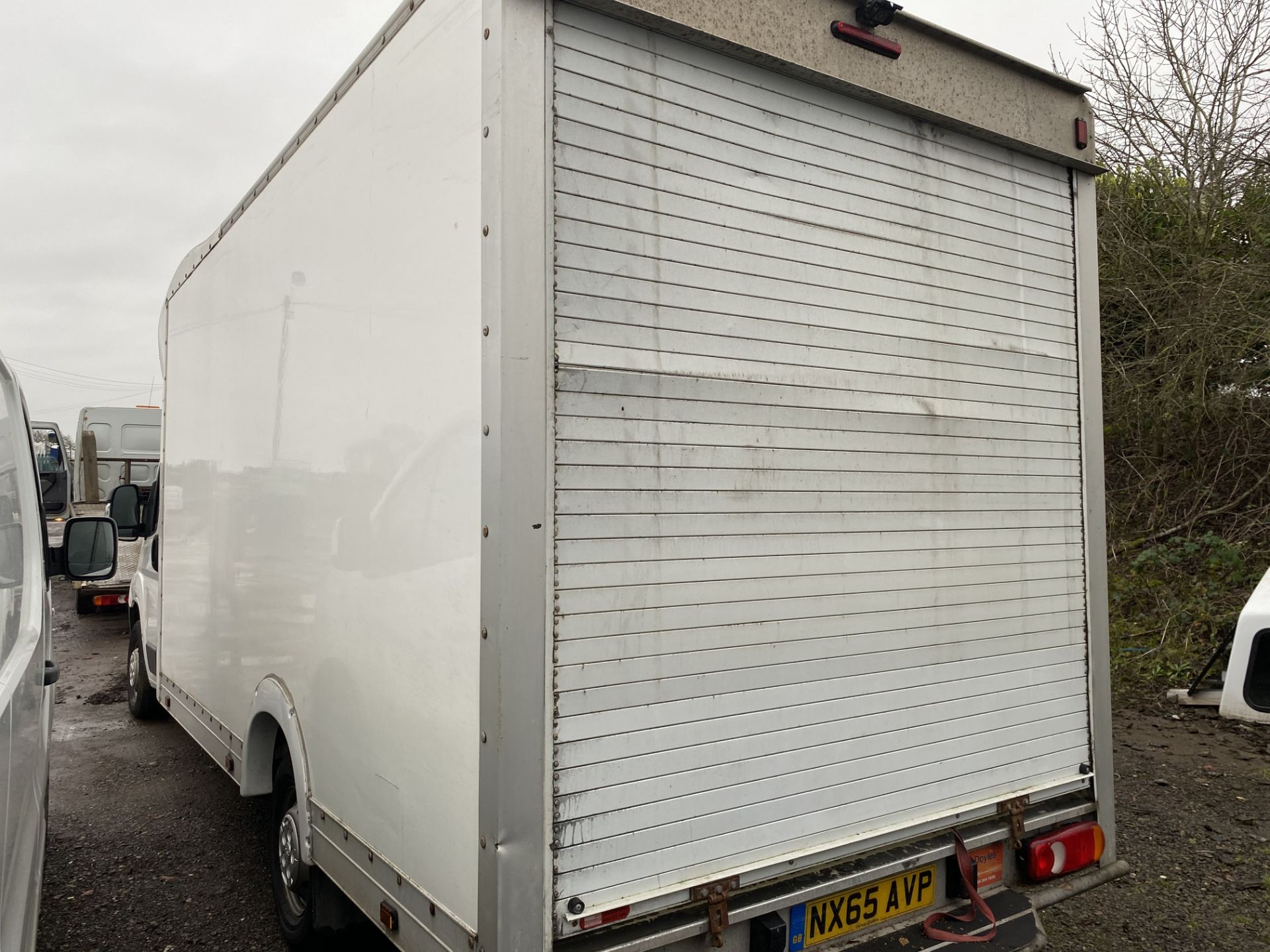 (ON SALE) PEUGEOT BOXER 2.2HDI "130"BHP LWB LOW LOADER LUTON BOX VAN (65 REG( ONLY 77K MILES! - Image 5 of 13