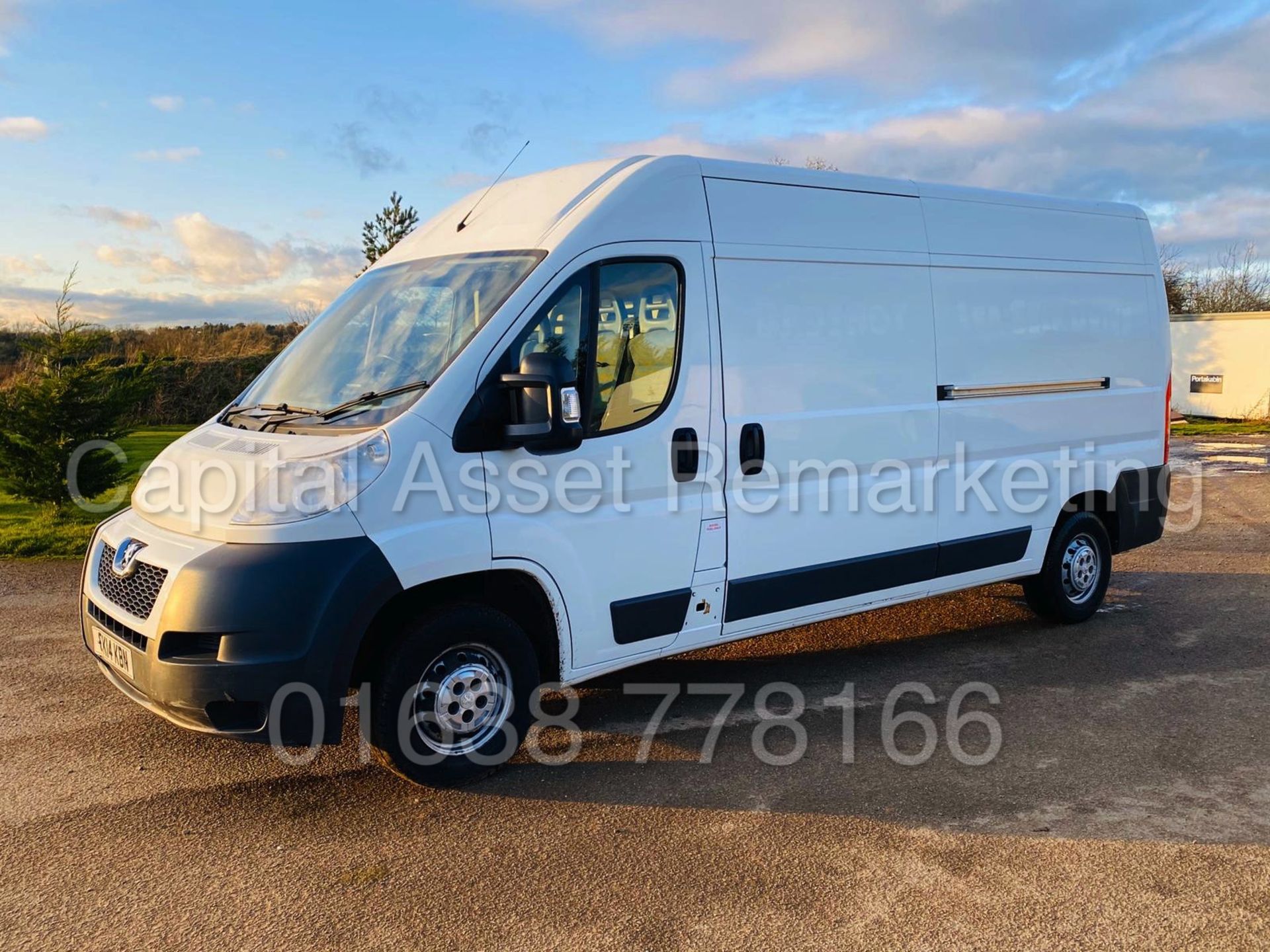 PEUGEOT BOXER *PROFESSIONAL* LWB HI-ROOF / PANEL VAN (2014) '2.2 HDI - 130 BHP - 6 SPEED' (NO VAT) - Image 3 of 26