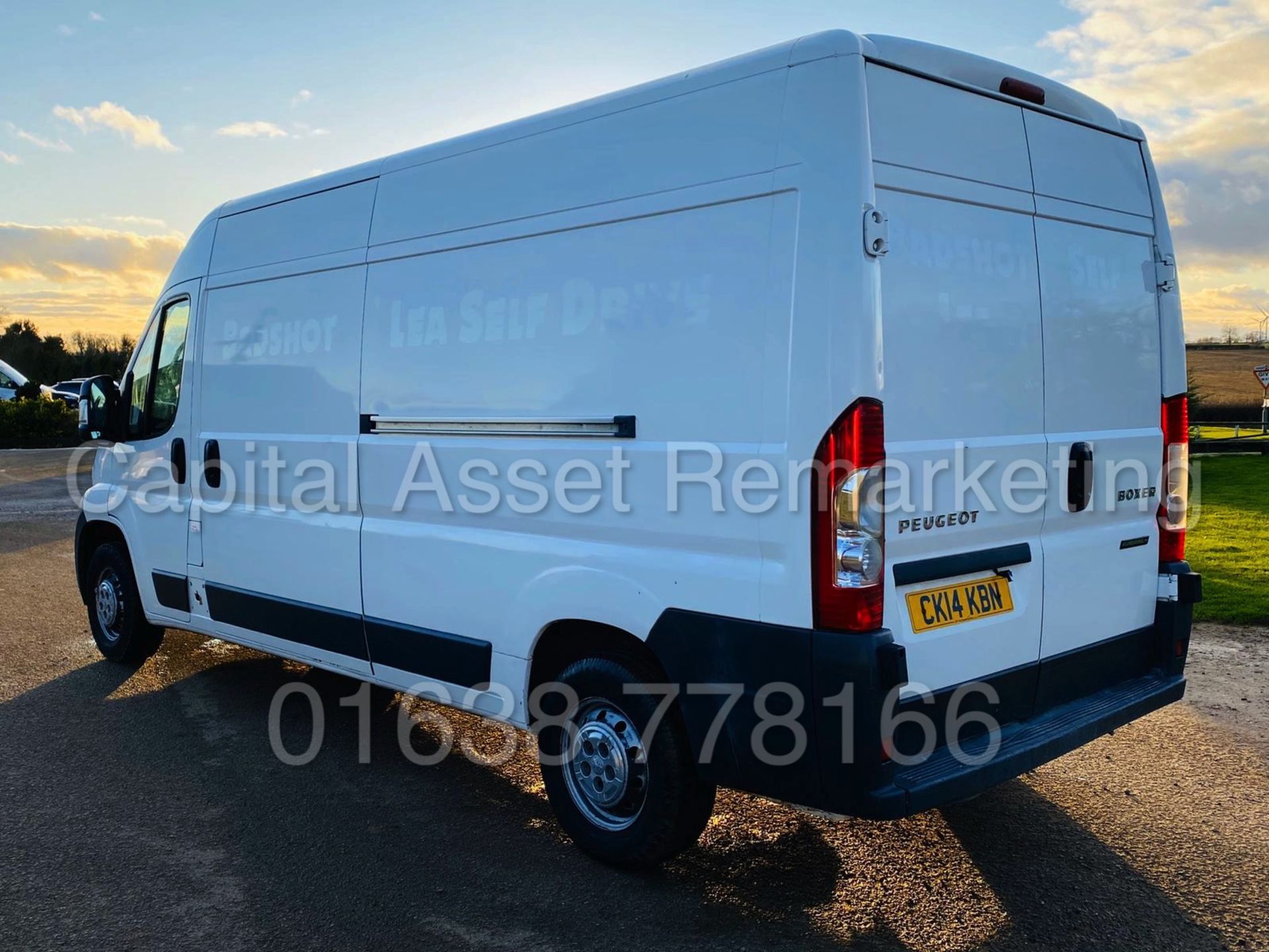 PEUGEOT BOXER *PROFESSIONAL* LWB HI-ROOF / PANEL VAN (2014) '2.2 HDI - 130 BHP - 6 SPEED' (NO VAT) - Image 6 of 26