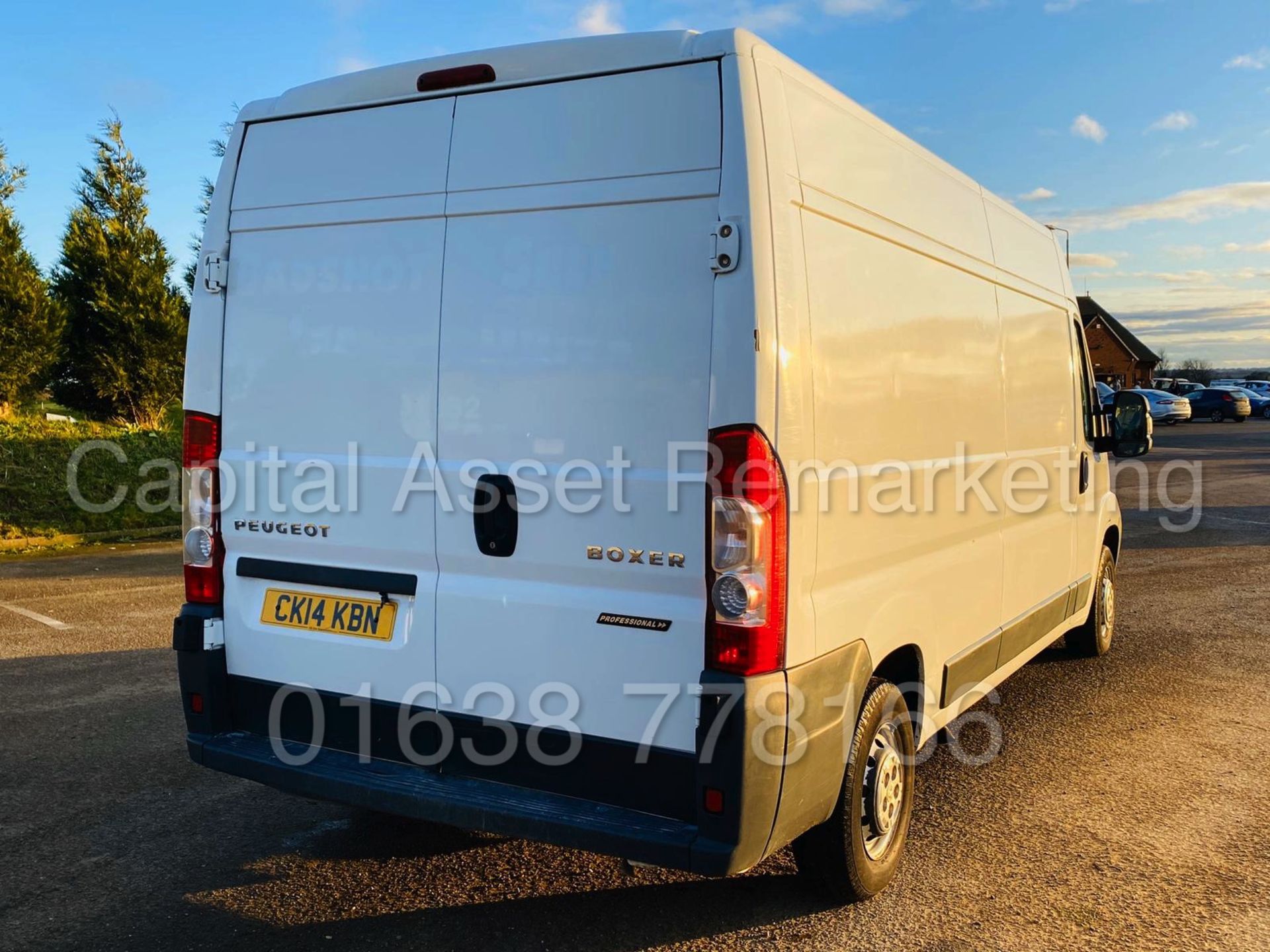 PEUGEOT BOXER *PROFESSIONAL* LWB HI-ROOF / PANEL VAN (2014) '2.2 HDI - 130 BHP - 6 SPEED' (NO VAT) - Image 7 of 26