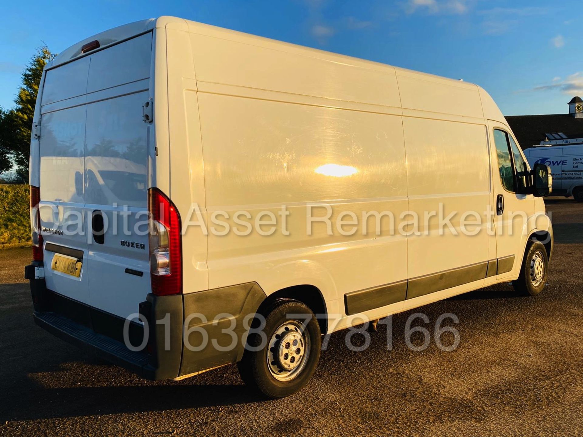 PEUGEOT BOXER *PROFESSIONAL* LWB HI-ROOF / PANEL VAN (2014) '2.2 HDI - 130 BHP - 6 SPEED' (NO VAT) - Image 8 of 26