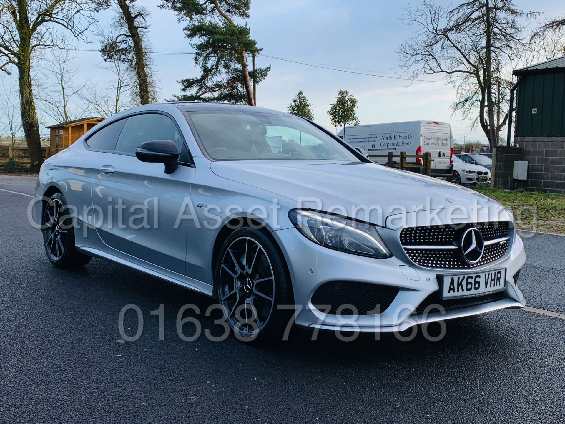 MERCEDES-BENZ C43 AMG *PREMIUM 4 MATIC* COUPE (2017) '9-G AUTO - LEATHER - SAT NAV' **FULLY LOADED** - Image 2 of 67