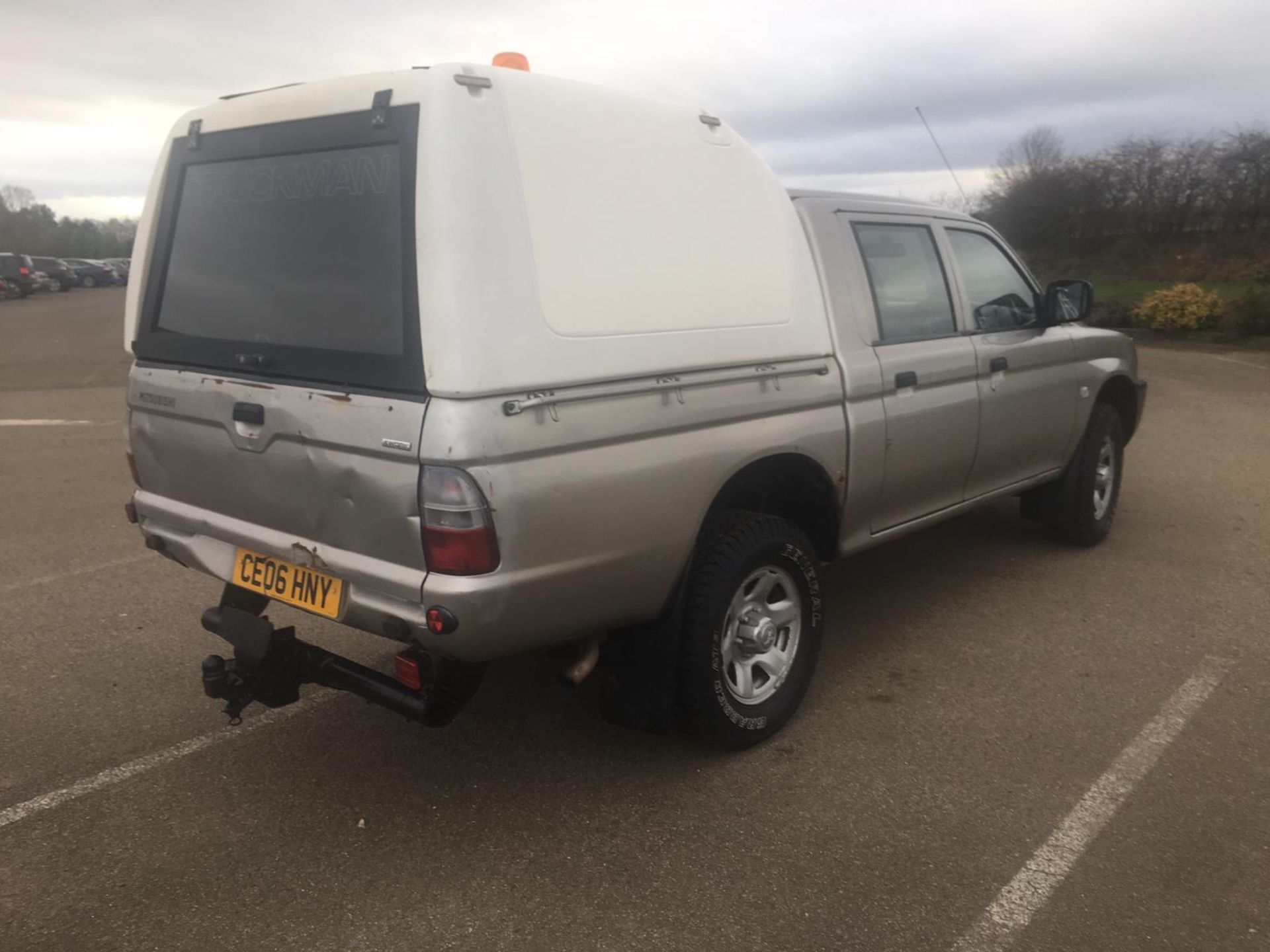 ON SALE MITSUBISHI L200 2.5 TURBO DIESEL 4 DOOR DOUBLE CAB - 06 REG - MET PAINT - NO VAT!!!! - Image 3 of 7