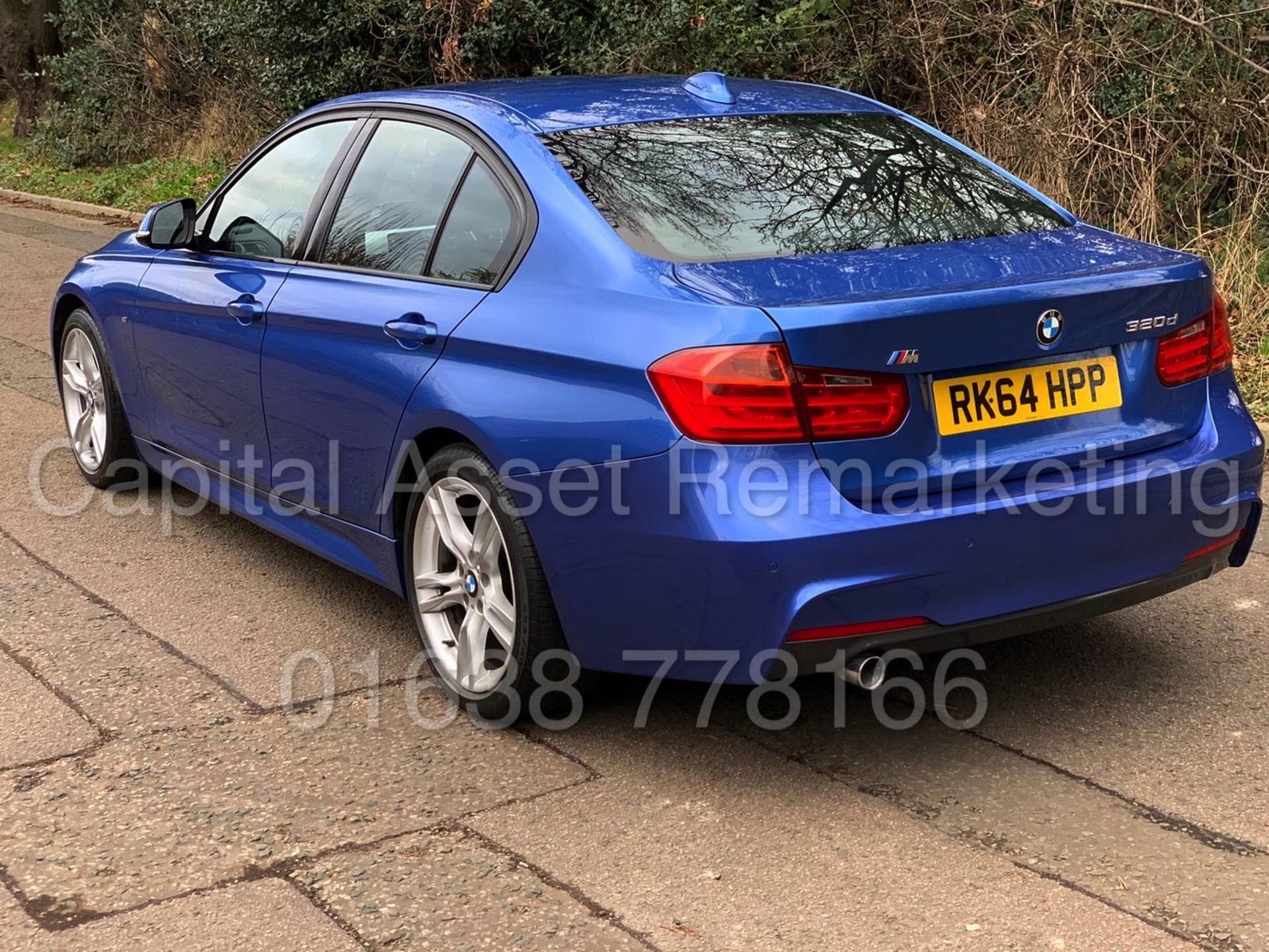 BMW 320D *M SPORT* SALOON (2015 MODEL) '2.0 DIESEL - 184 BHP - AUTO' *LEATHER & SAT NAV* (NO VAT) - Image 3 of 14