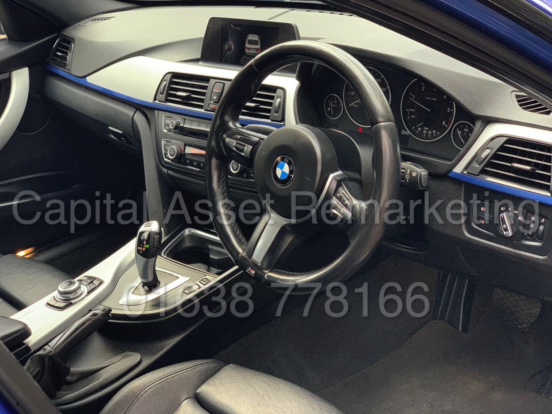BMW 320D *M SPORT* SALOON (2015 MODEL) '2.0 DIESEL - 184 BHP - AUTO' *LEATHER & SAT NAV* (NO VAT) - Image 13 of 14