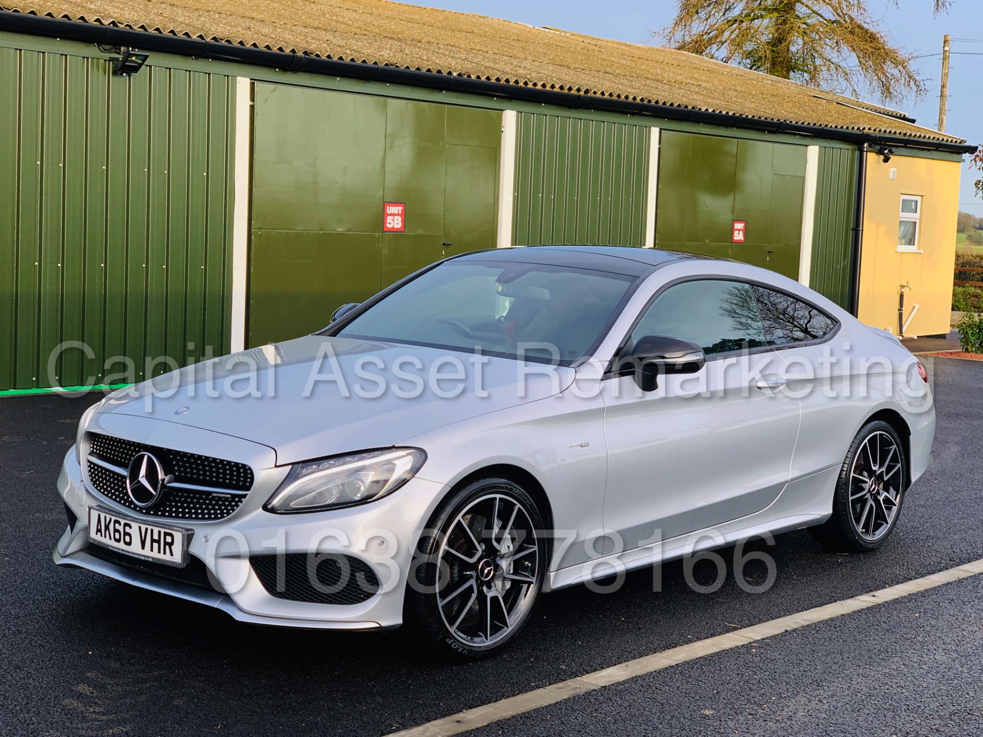 MERCEDES-BENZ C43 AMG *PREMIUM 4 MATIC* COUPE (2017) '9-G AUTO - LEATHER - SAT NAV' **FULLY LOADED** - Image 3 of 67