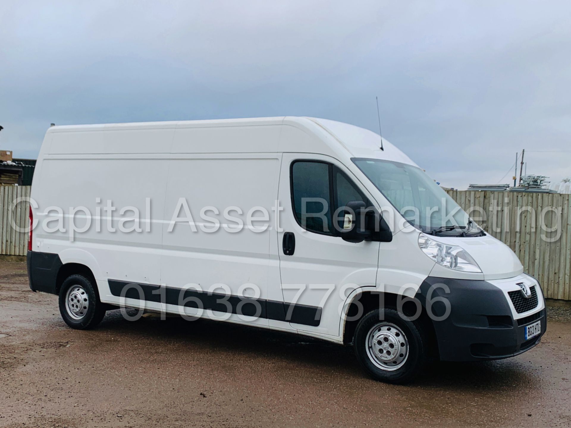 PEUGEOT BOXER 335 *LWB HI-ROOF* (2013) '2.2 HDI - 130 BHP - 6 SPEED' *ONLY 77,000 MILES* (NO VAT)