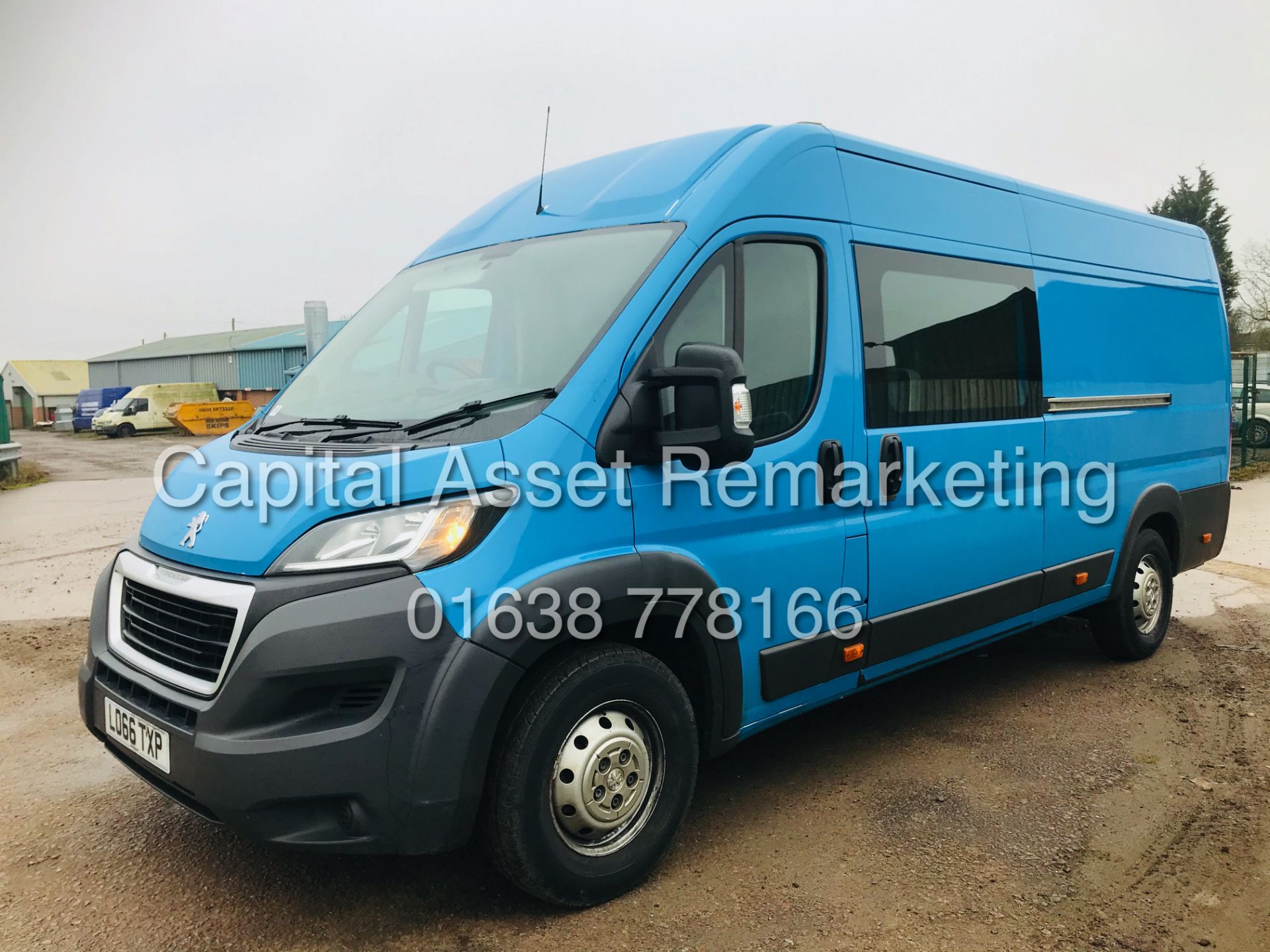 PEUGEOT BOXER 2.0 BLUE-HDI 435 *PROFESSIONAL* MAXI L4H2 (2017) 6 SEATER DUALINER / COMBI VAN -EURO 6 - Image 3 of 19