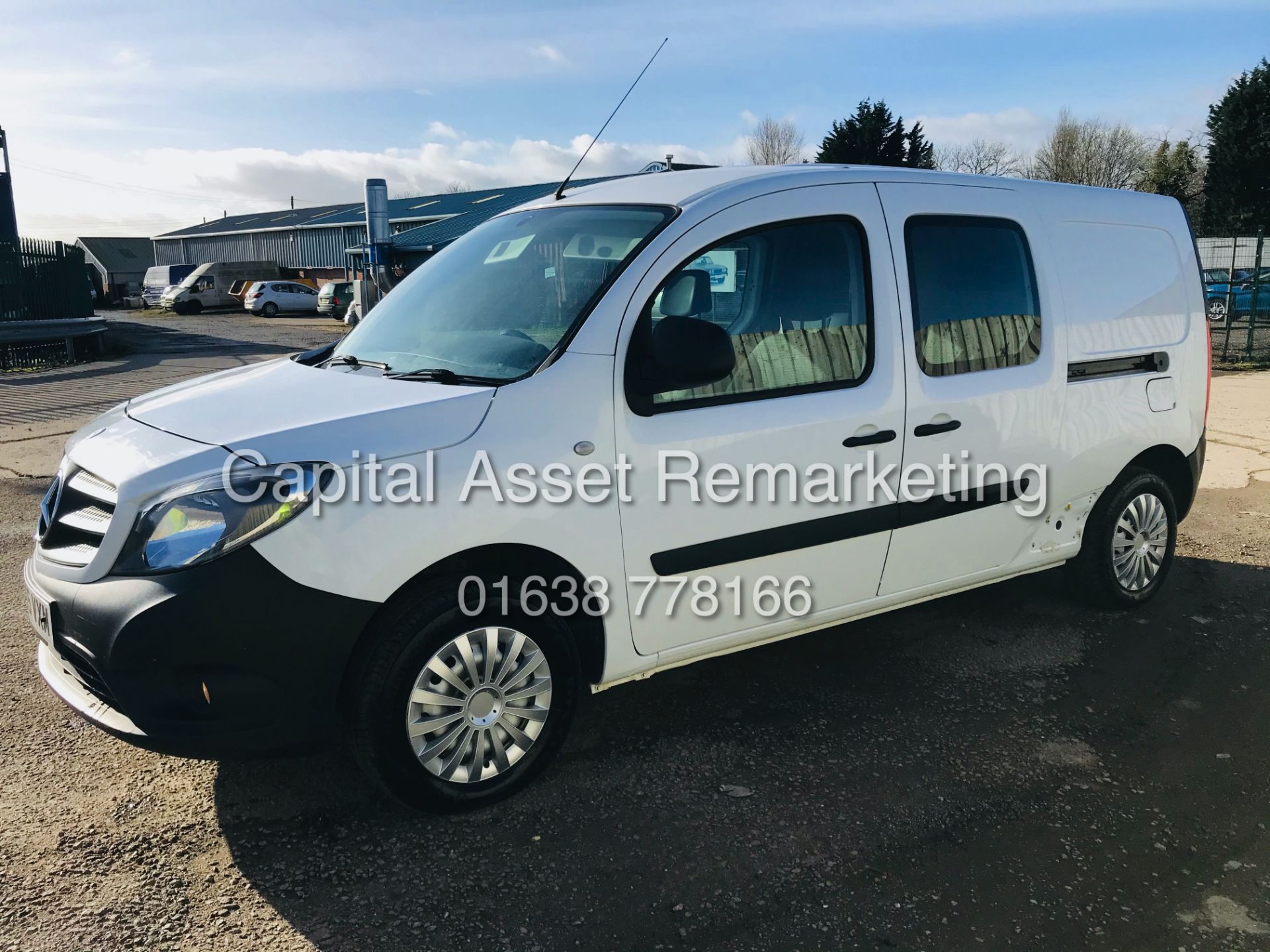 ON SALE MERCEDES CITAN 109CDI EXTRA LONG WHEEL BASE DUALINER/COMBI 5 SEATER VAN (2016 MODEL) LOOK!! - Image 7 of 22