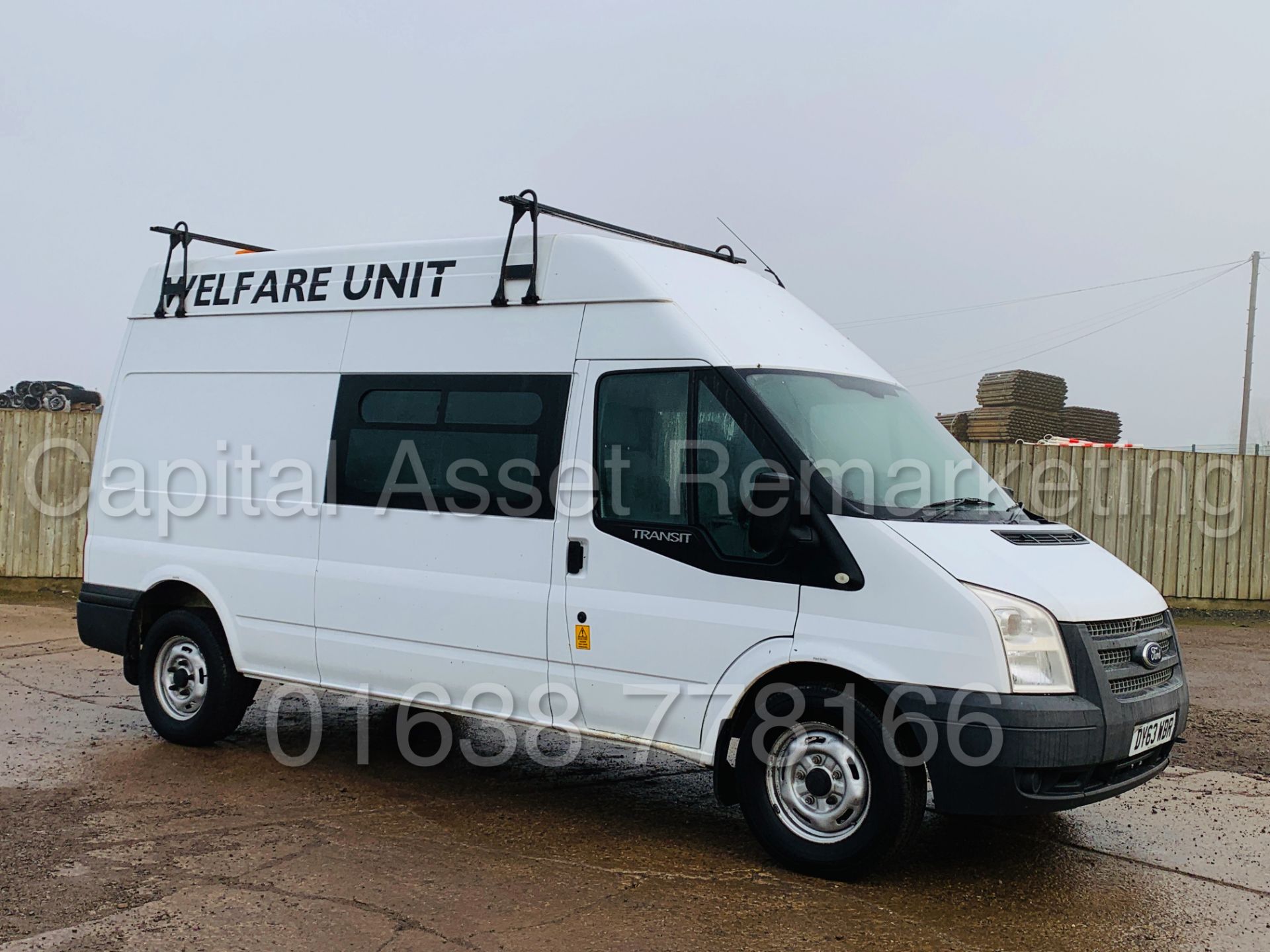FORD TRANSIT T350 *LWB - 7 SEATER MESSING UNIT* (2014 MODEL) '2.2 TDCI - 6 SPEED' *ON BOARD TOILET* - Image 2 of 44