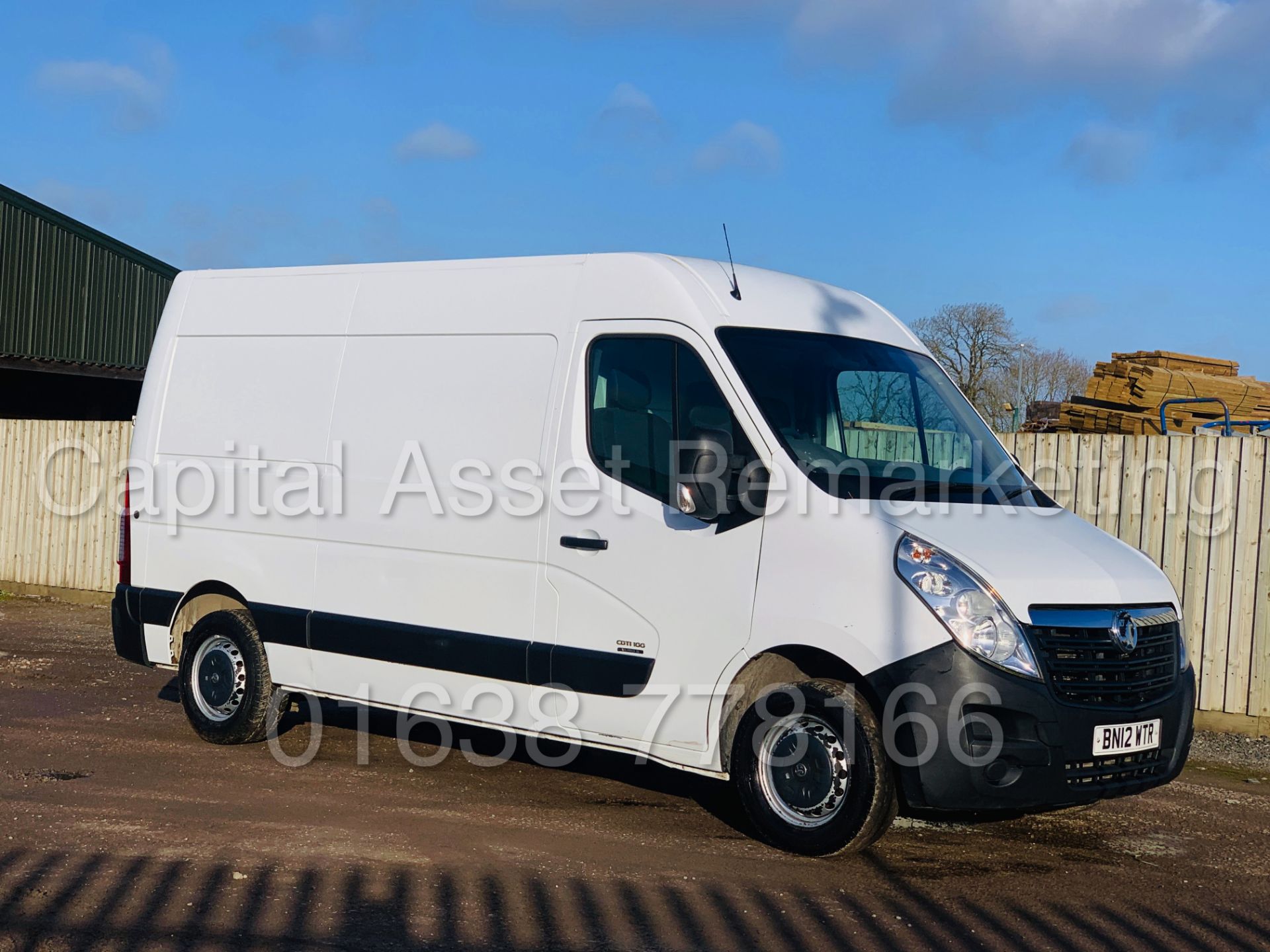 (On Sale) VAUXHALL MOVANO F3500 *MWB HI-ROOF* (2012 - NEW MODEL) '2.3 CDTI -100 BHP - 6 SPEED' *A/C* - Image 2 of 30