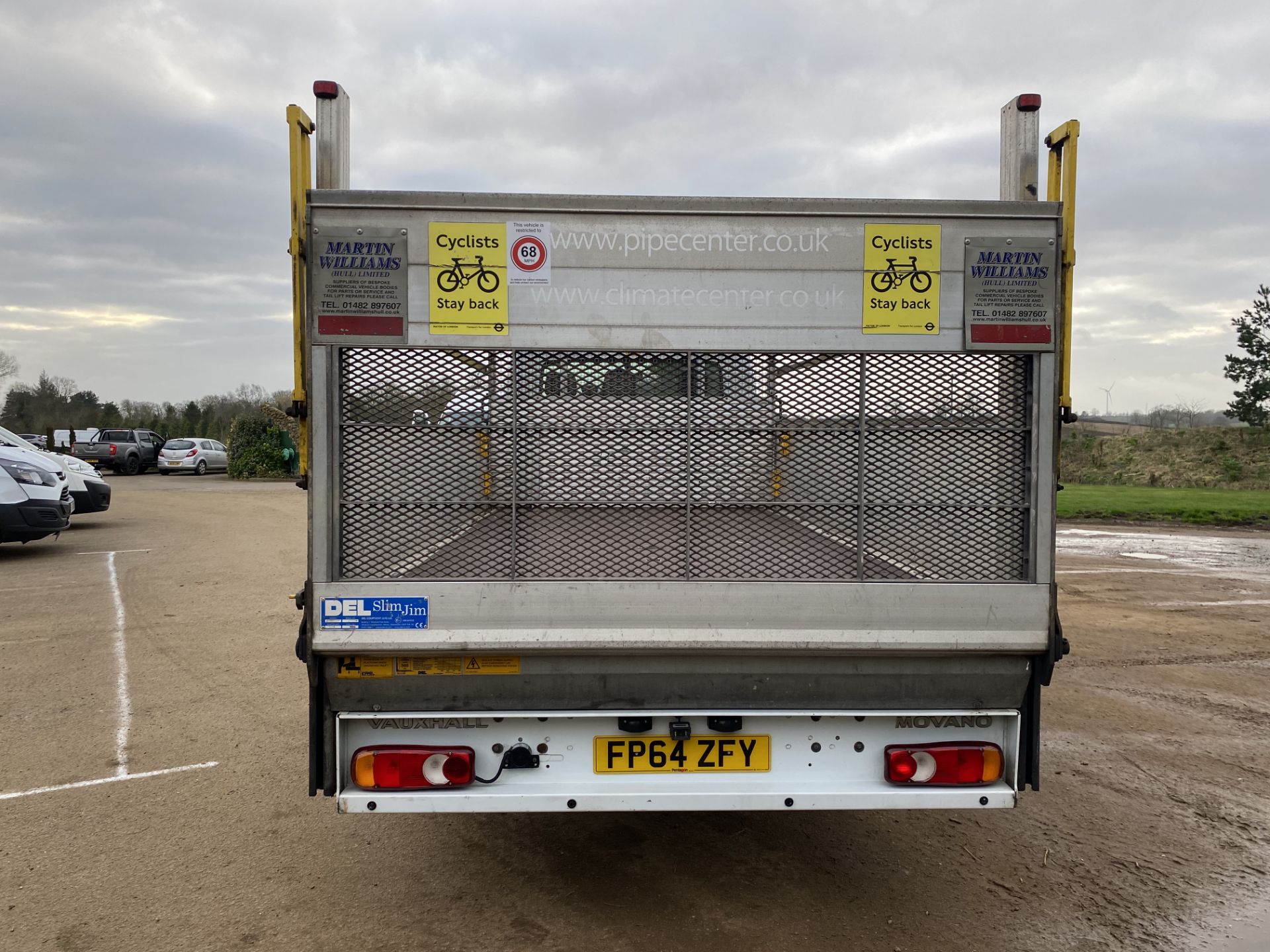 VAUXHALL MOVANO 2.3CDTI "LWB" DROPSIDE WITH ELECTRIC TAIL LIFT - 2015 MODEL - 1 KEEPER - SCAFFOLDING - Image 3 of 13