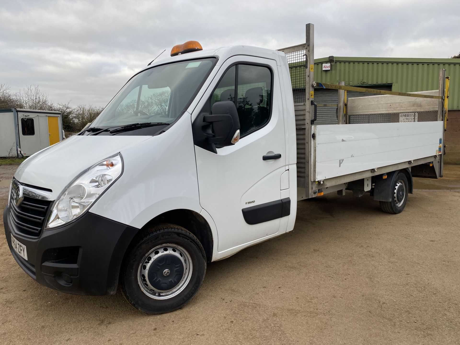 VAUXHALL MOVANO 2.3CDTI "LWB" DROPSIDE WITH ELECTRIC TAIL LIFT - 2015 MODEL - 1 KEEPER - SCAFFOLDING