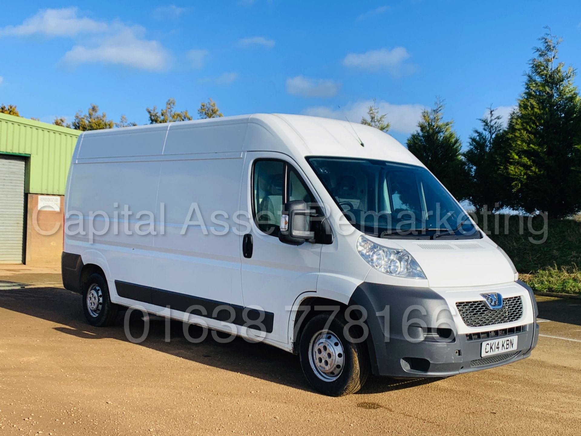 (On Sale) PEUGEOT BOXER *PROFESSIONAL* LWB HI-ROOF / PANEL VAN (2014) '2.2 HDI - 6 SPEED' (NO VAT) - Image 2 of 32