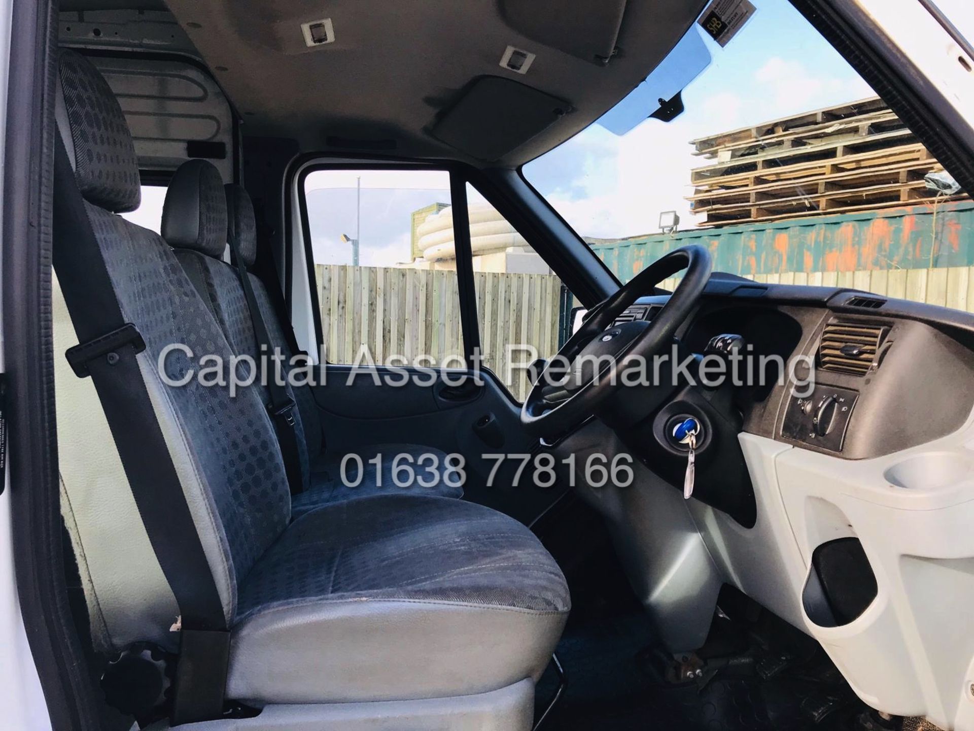 ON SALE FORD TRANSIT 2.2TDCI "125BHP - 6 SPEED" LWB / HI TOP (2014 MODEL) 6 SEATER *ONLY 85K" - Image 10 of 17