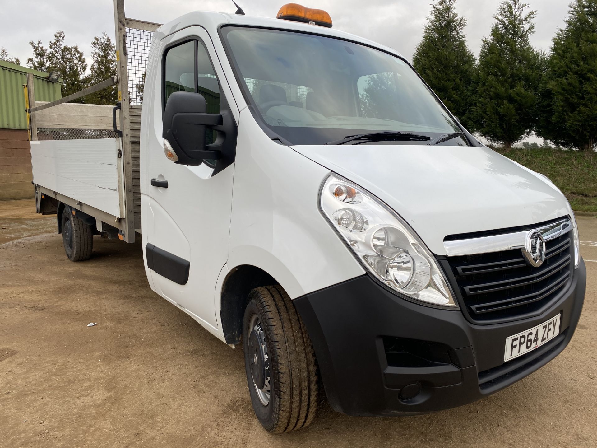 VAUXHALL MOVANO 2.3CDTI "LWB" DROPSIDE WITH ELECTRIC TAIL LIFT - 2015 MODEL - 1 KEEPER - SCAFFOLDING - Image 5 of 13