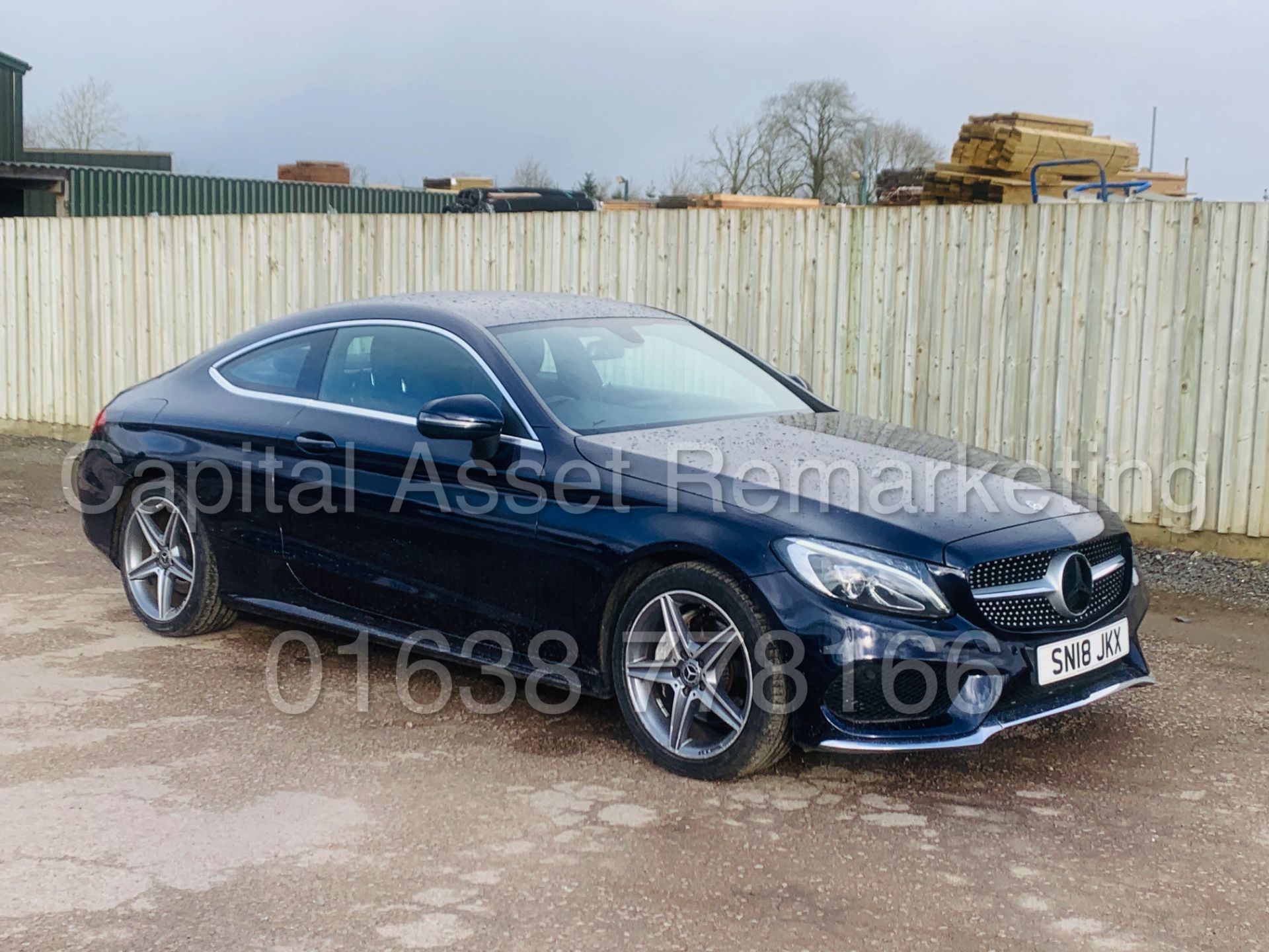 On Sale MERCEDES-BENZ C220d *AMG LINE- COUPE* (2018) '9-G TRONIC - LEATHER - SAT NAV' **MASSIVE SPEC - Image 2 of 39