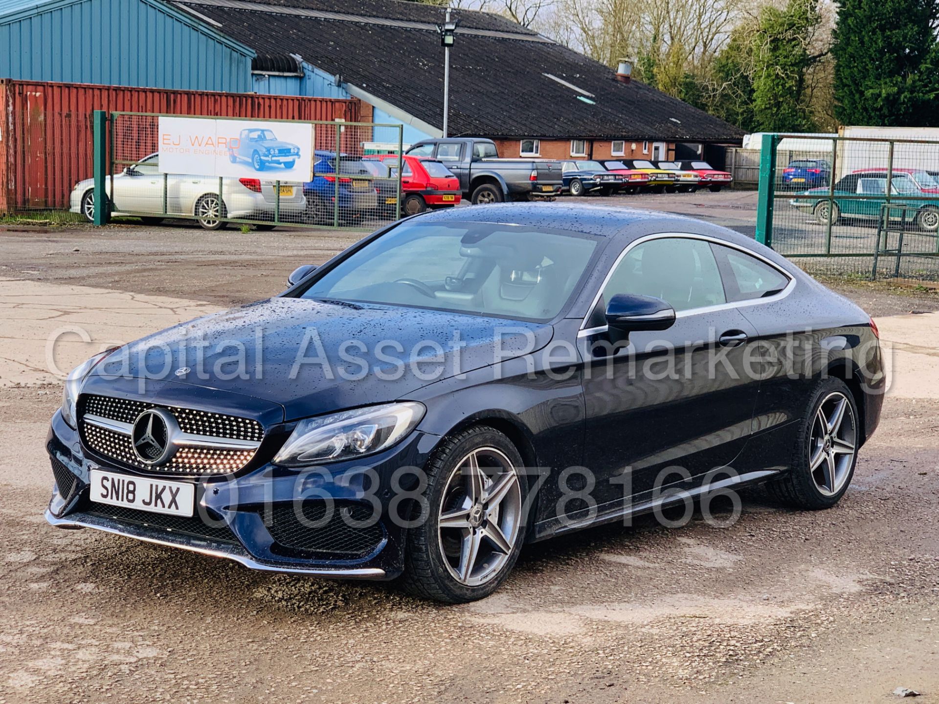 On Sale MERCEDES-BENZ C220d *AMG LINE- COUPE* (2018) '9-G TRONIC - LEATHER - SAT NAV' **MASSIVE SPEC - Image 6 of 39