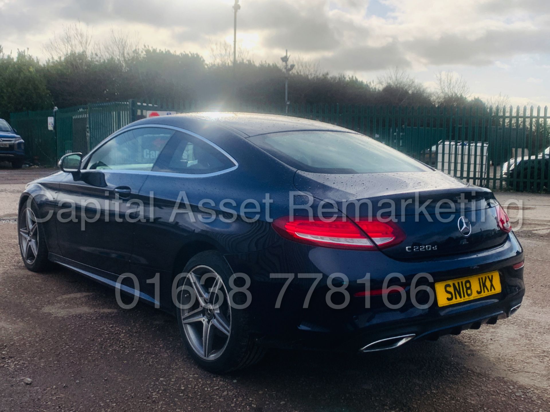 On Sale MERCEDES-BENZ C220d *AMG LINE- COUPE* (2018) '9-G TRONIC - LEATHER - SAT NAV' **MASSIVE SPEC - Image 8 of 39