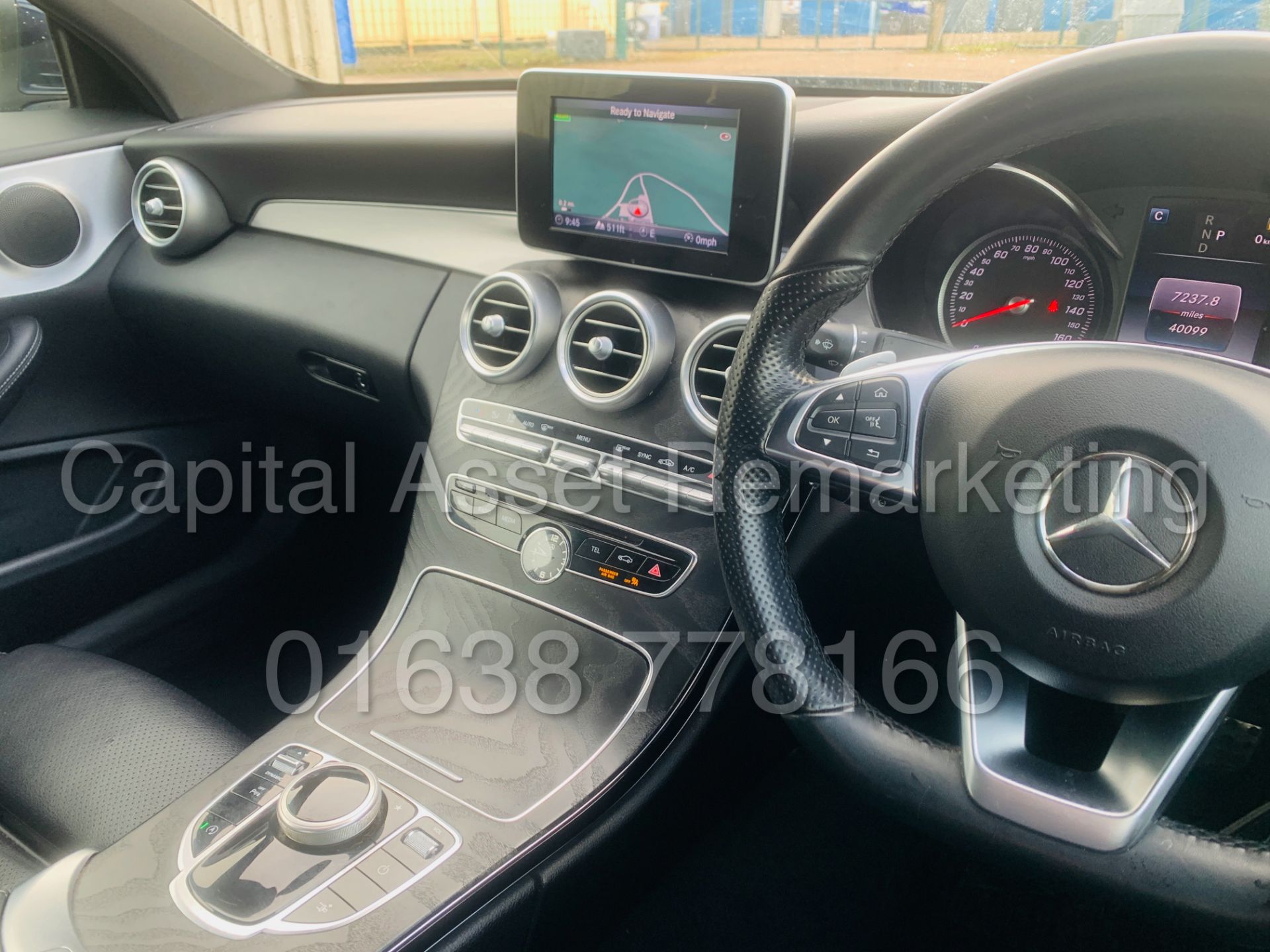 On Sale MERCEDES-BENZ C220d *AMG LINE- COUPE* (2018) '9-G TRONIC - LEATHER - SAT NAV' **MASSIVE SPEC - Image 28 of 39