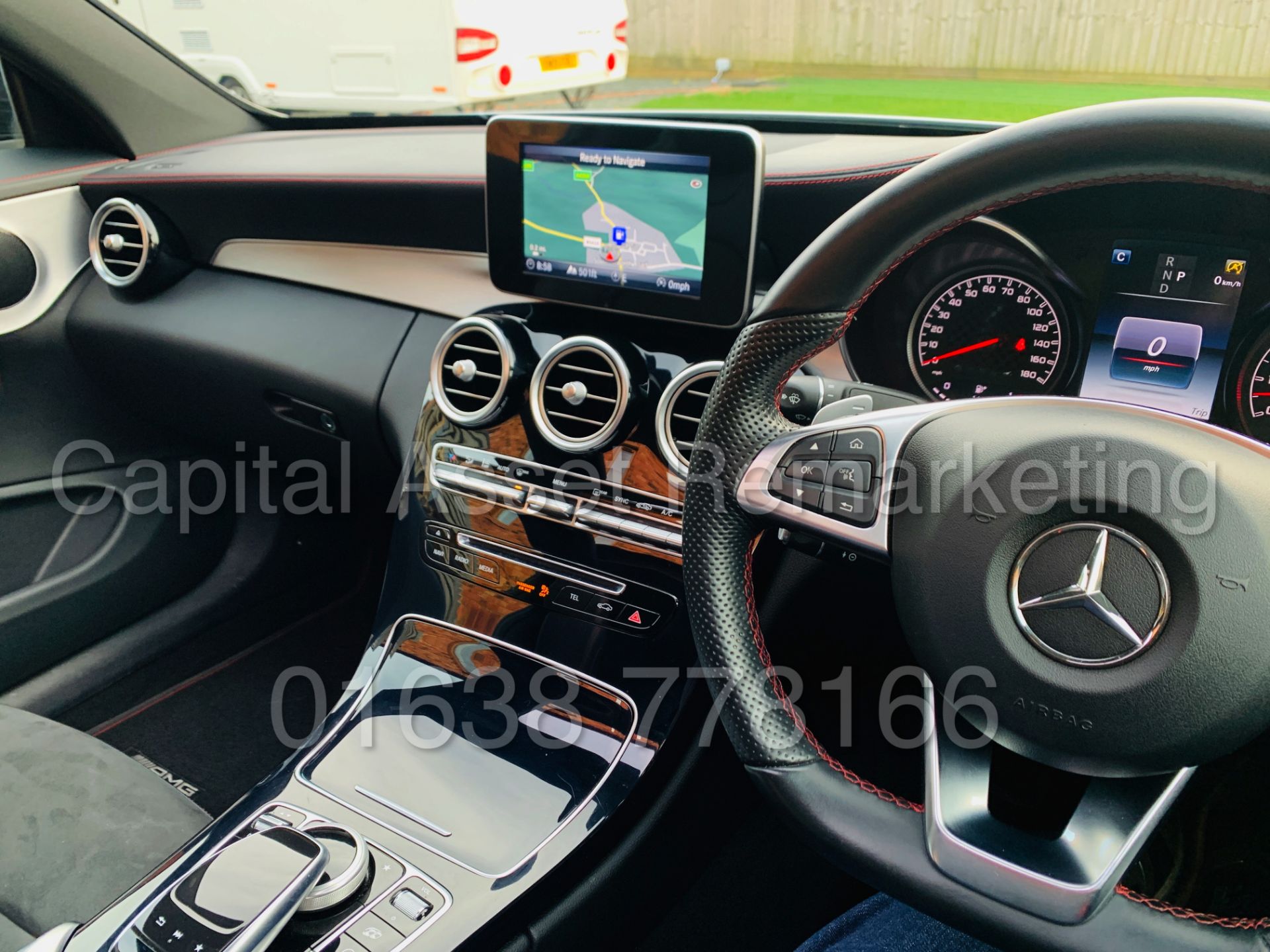 MERCEDES-BENZ C43 AMG *PREMIUM 4 MATIC* COUPE (2017) '9-G AUTO - LEATHER - SAT NAV' **FULLY LOADED** - Image 36 of 46