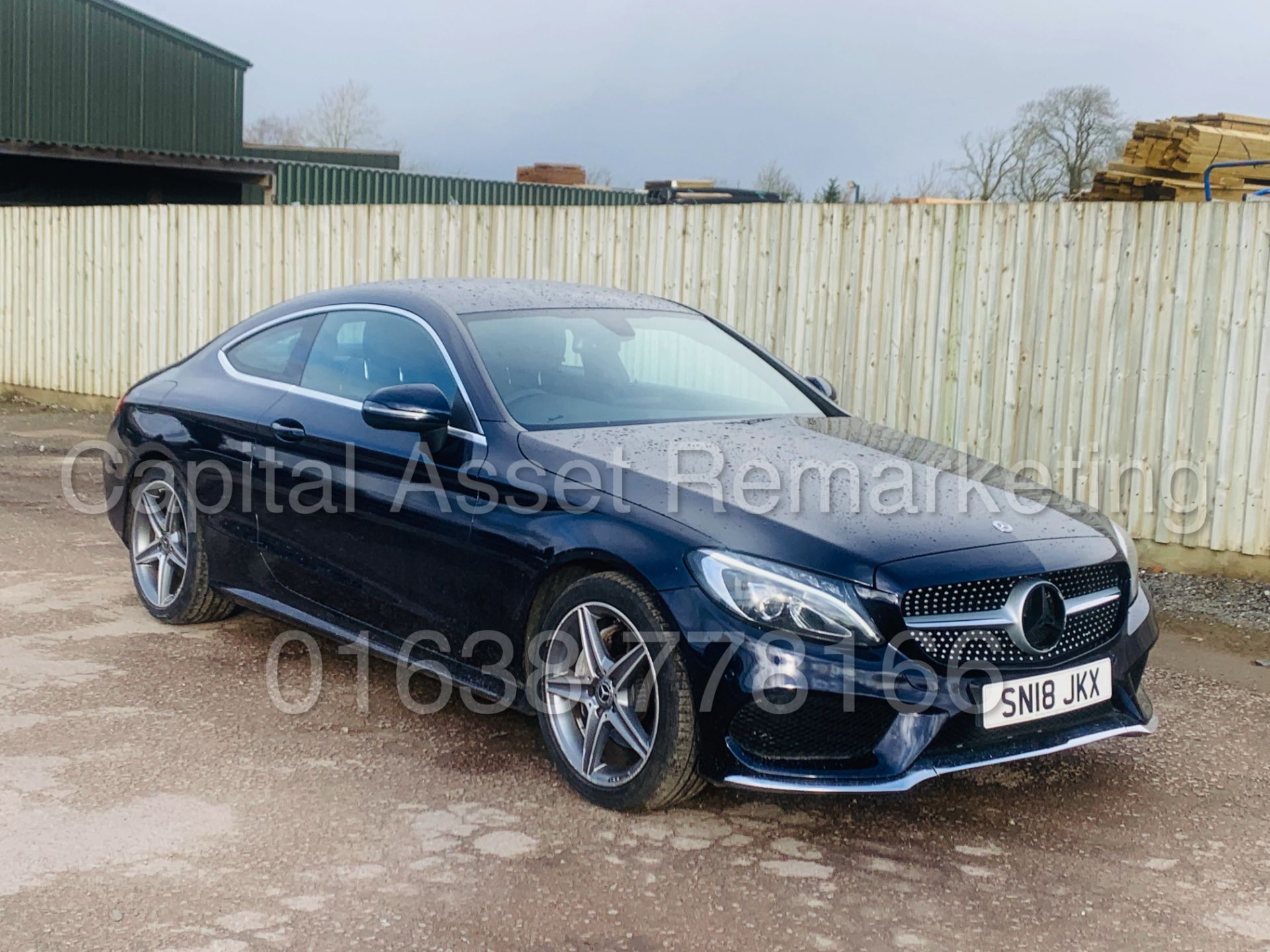 On Sale MERCEDES-BENZ C220d *AMG LINE- COUPE* (2018) '9-G TRONIC - LEATHER - SAT NAV' **MASSIVE SPEC - Image 3 of 39