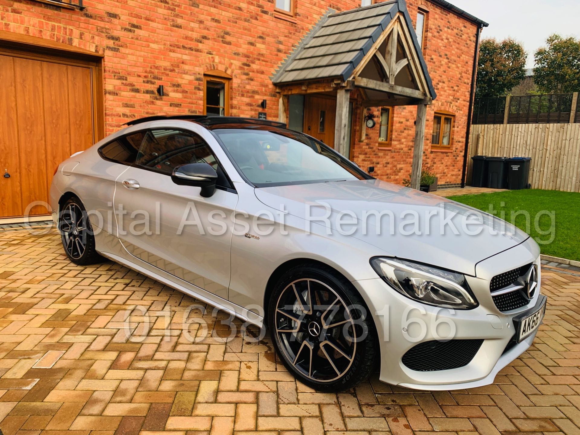 MERCEDES-BENZ C43 AMG *PREMIUM 4 MATIC* COUPE (2017) '9-G AUTO - LEATHER - SAT NAV' **FULLY LOADED** - Image 2 of 46