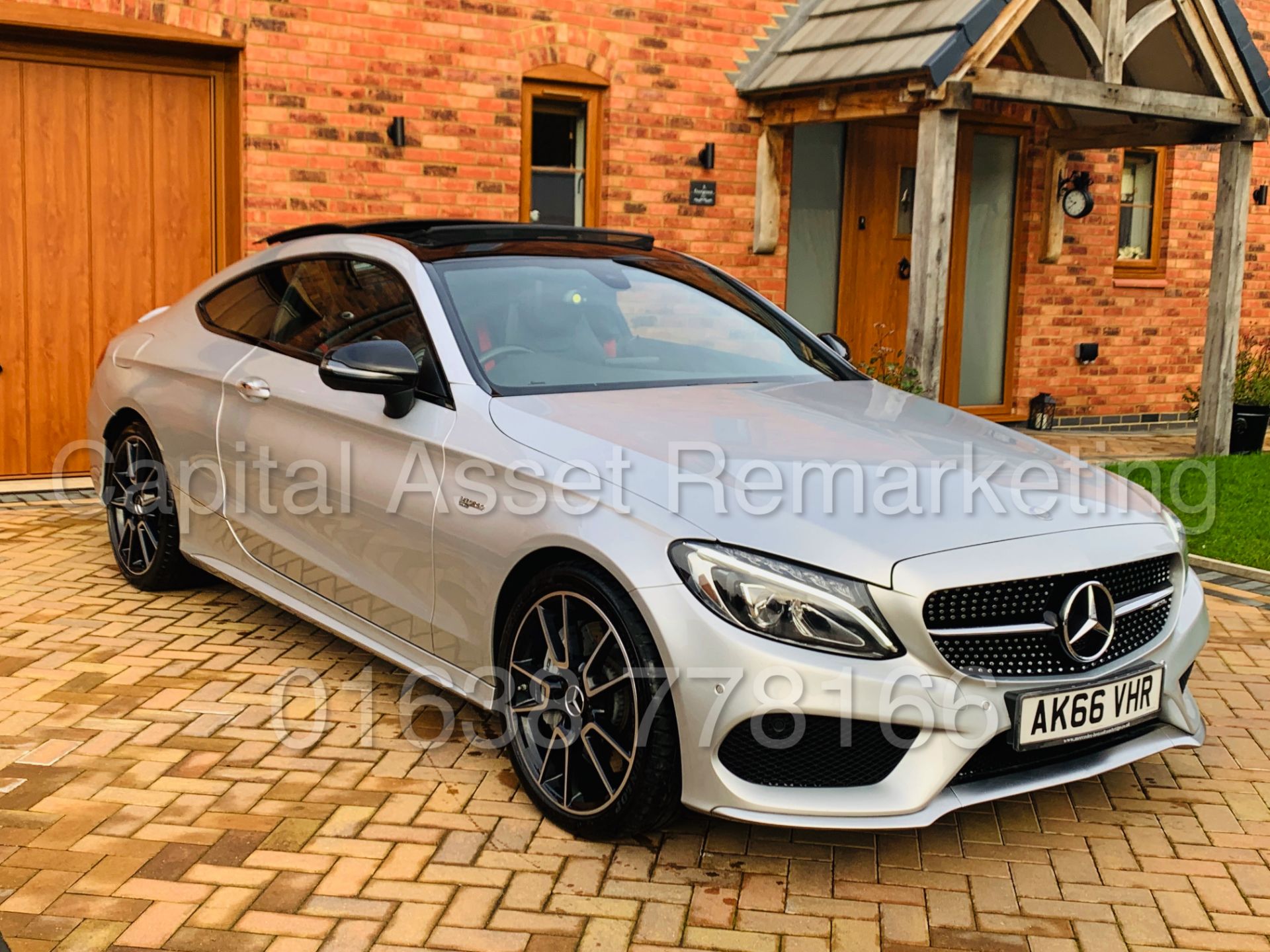 MERCEDES-BENZ C43 AMG *PREMIUM 4 MATIC* COUPE (2017) '9-G AUTO - LEATHER - SAT NAV' **FULLY LOADED** - Image 3 of 46