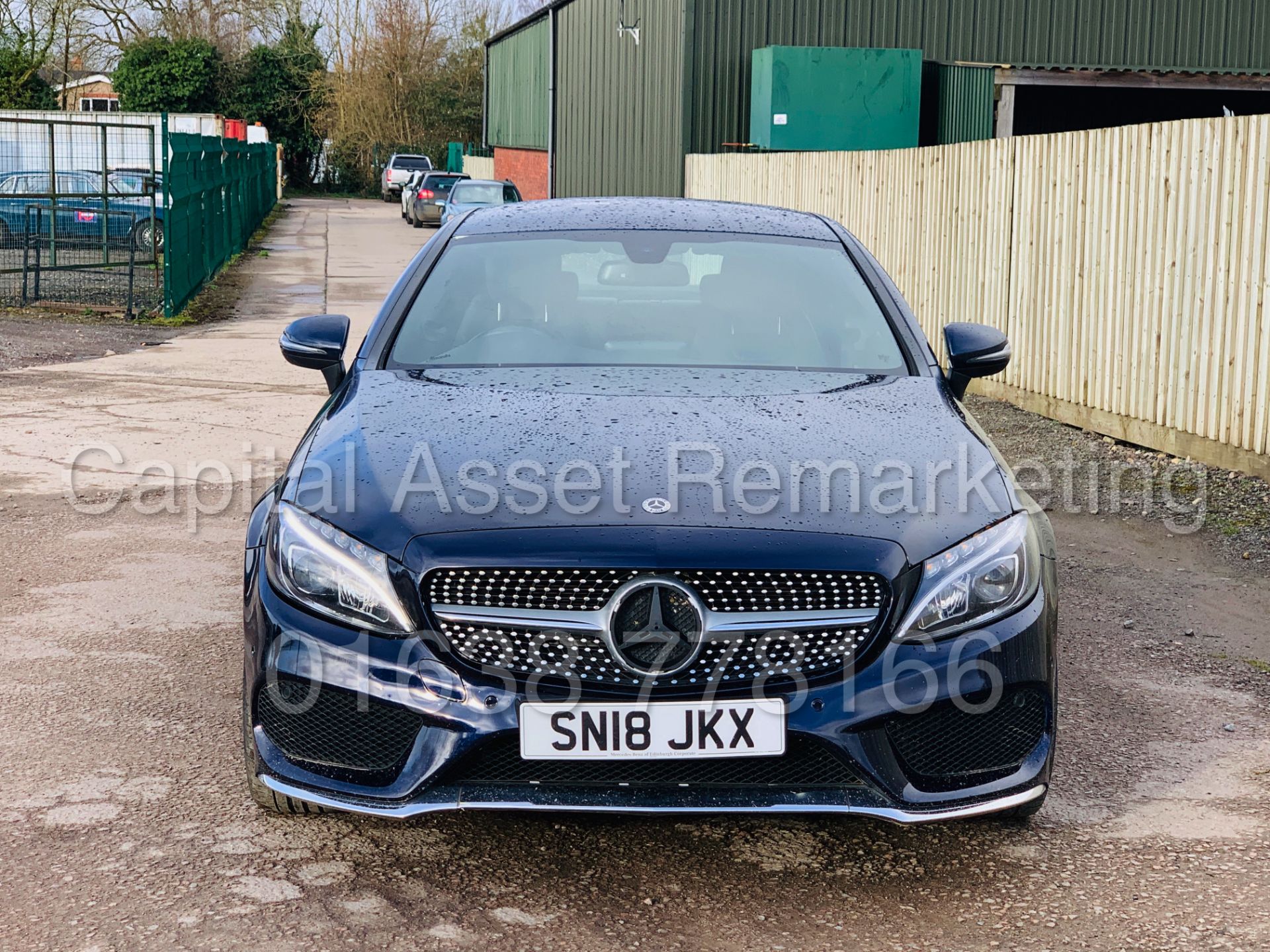 On Sale MERCEDES-BENZ C220d *AMG LINE- COUPE* (2018) '9-G TRONIC - LEATHER - SAT NAV' **MASSIVE SPEC - Image 4 of 39