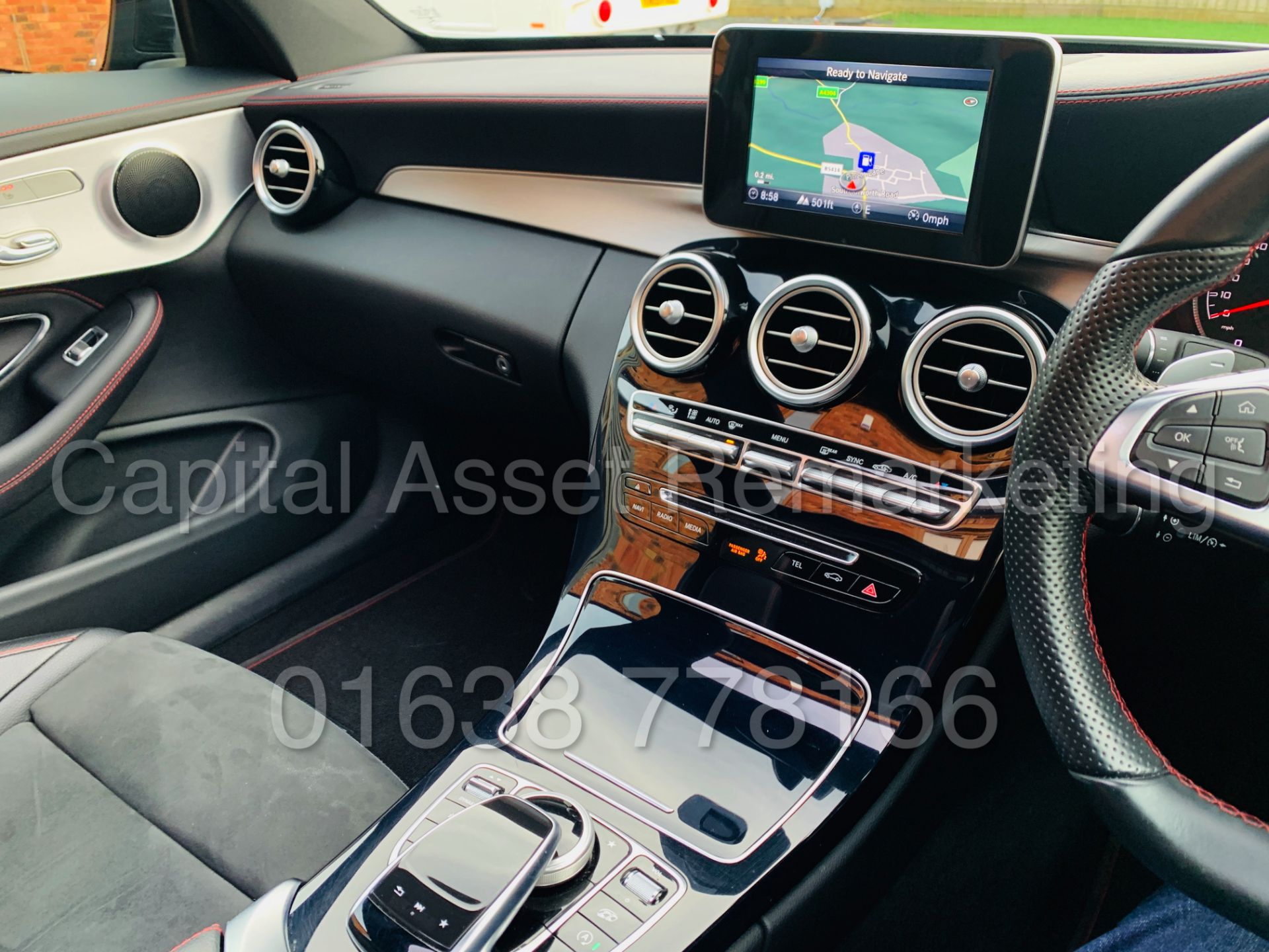 MERCEDES-BENZ C43 AMG *PREMIUM 4 MATIC* COUPE (2017) '9-G AUTO - LEATHER - SAT NAV' **FULLY LOADED** - Image 37 of 46