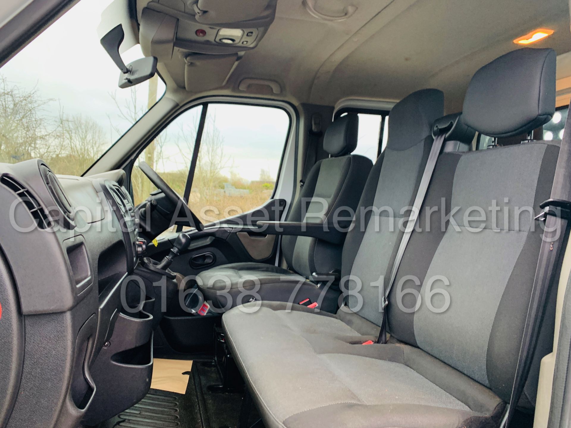 RENAULT MASTER ML35 *LWB - 7 SEATER D/CAB DROPSIDE TRUCK* (2013 MODEL) '2.3 DCI- 150 BHP - 6 SPEED' - Image 19 of 34