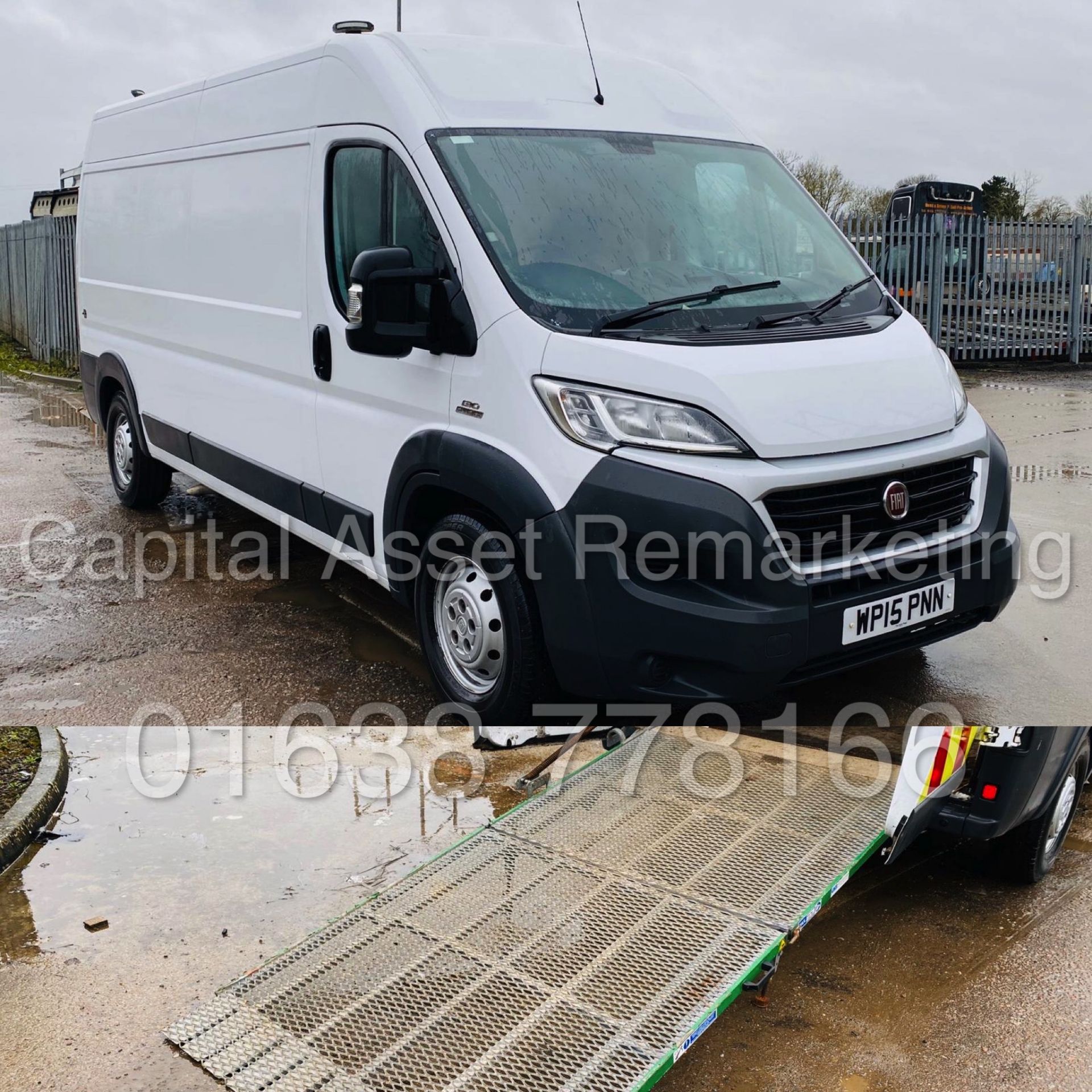 (On Sale) FIAT DUCATO *LWB HI-ROOF* (2015) '2.3 DIESEL - 6 SPEED' (3500 KG) **REAR LOADING LIFT**