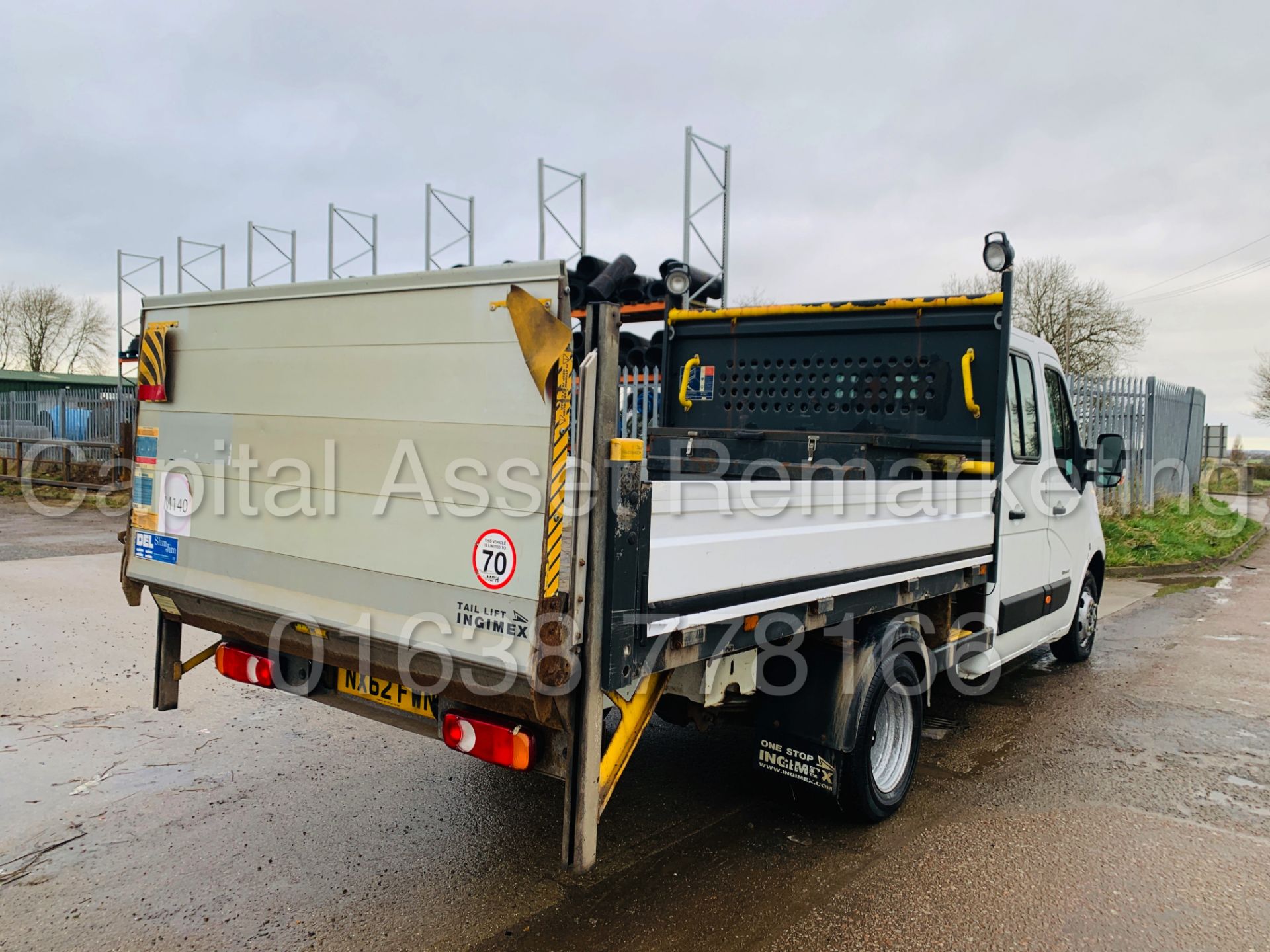 RENAULT MASTER ML35 *LWB - 7 SEATER D/CAB DROPSIDE TRUCK* (2013 MODEL) '2.3 DCI- 150 BHP - 6 SPEED' - Image 11 of 34