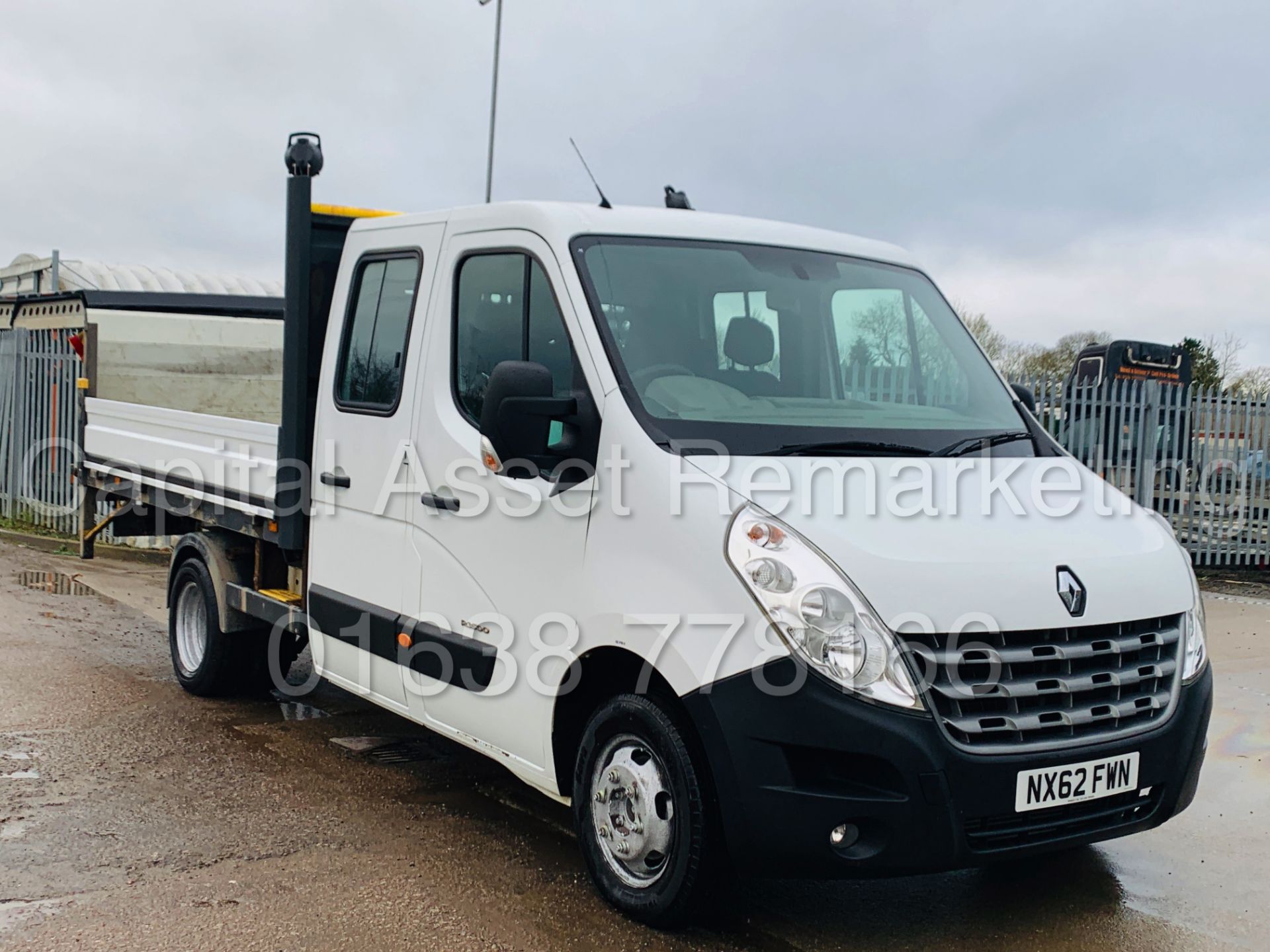 RENAULT MASTER ML35 *LWB - 7 SEATER D/CAB DROPSIDE TRUCK* (2013 MODEL) '2.3 DCI- 150 BHP - 6 SPEED' - Image 3 of 34